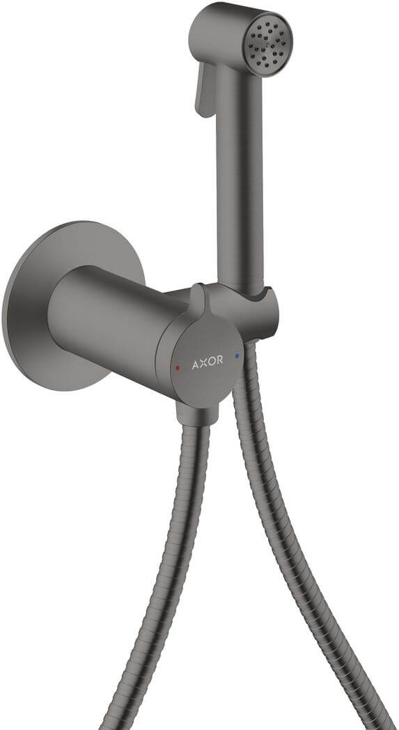 Axor Bidette kit de douchette bidet encastré chrome-noir 29242340