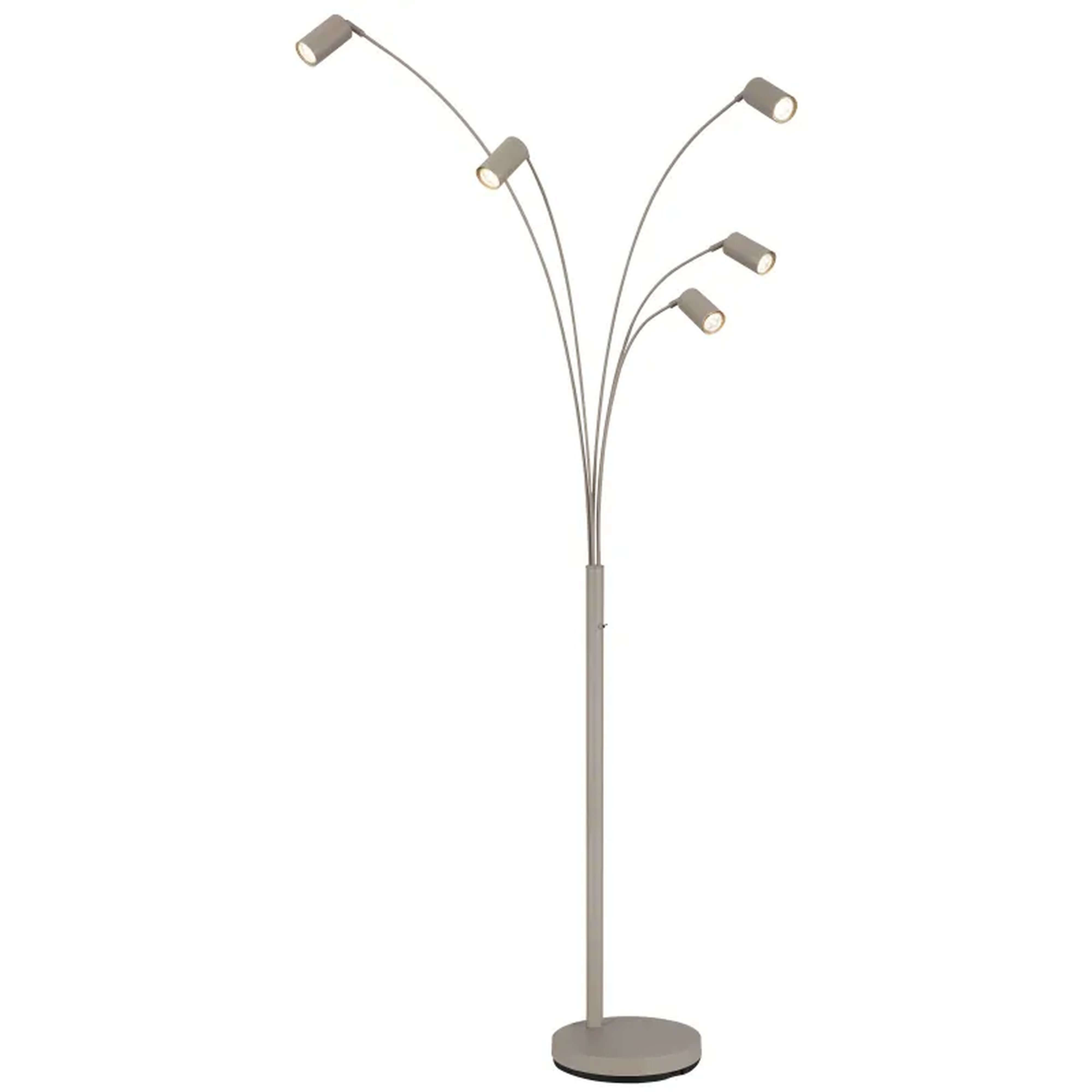 Globo Lighting Robby lampadaire 5x7 W sable 57910-5SSA