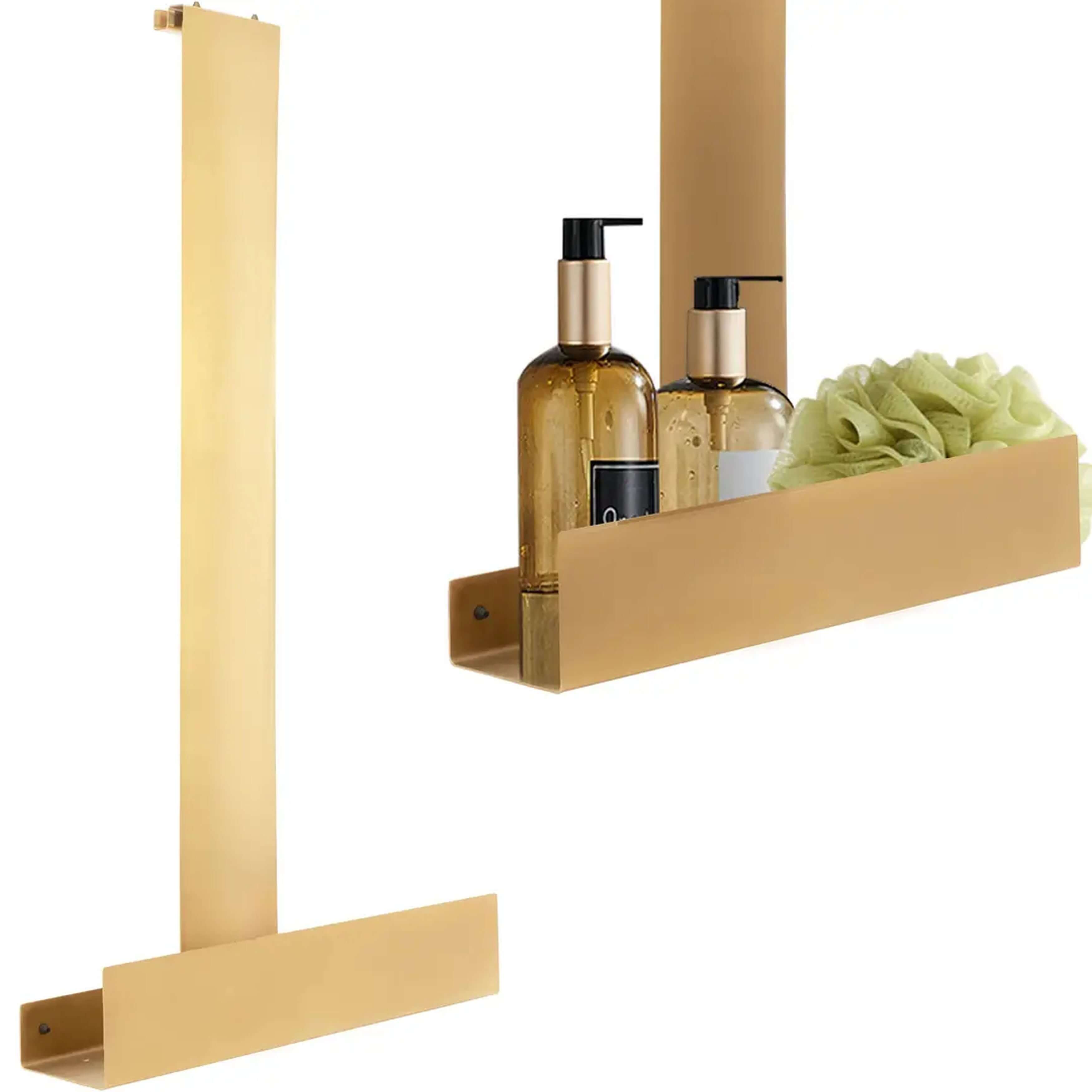 Rea Tori étagère de salle de bain 40 cm doré REA-85001