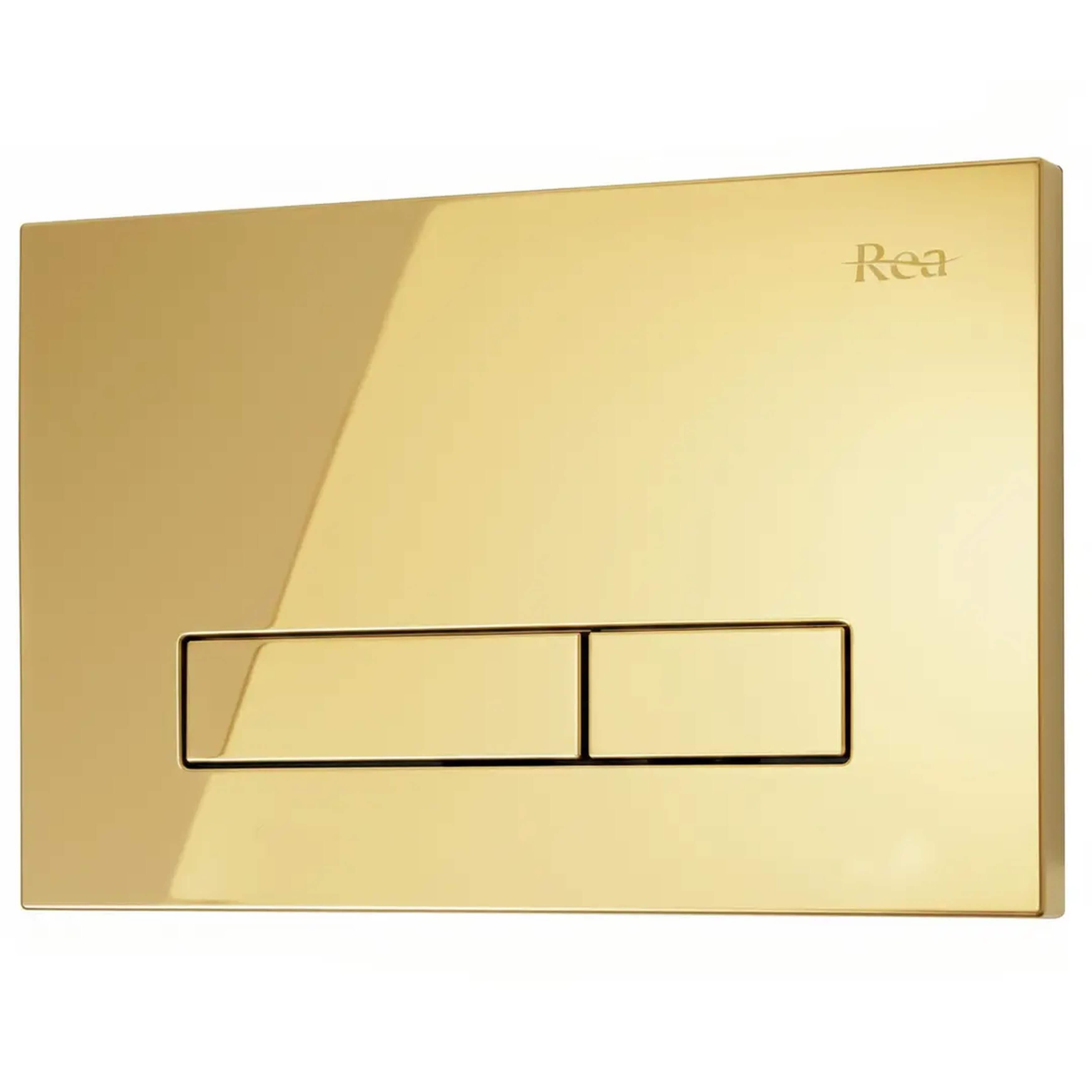Rea HD bouton de chasse d'eau pour WC doré REA-E9560