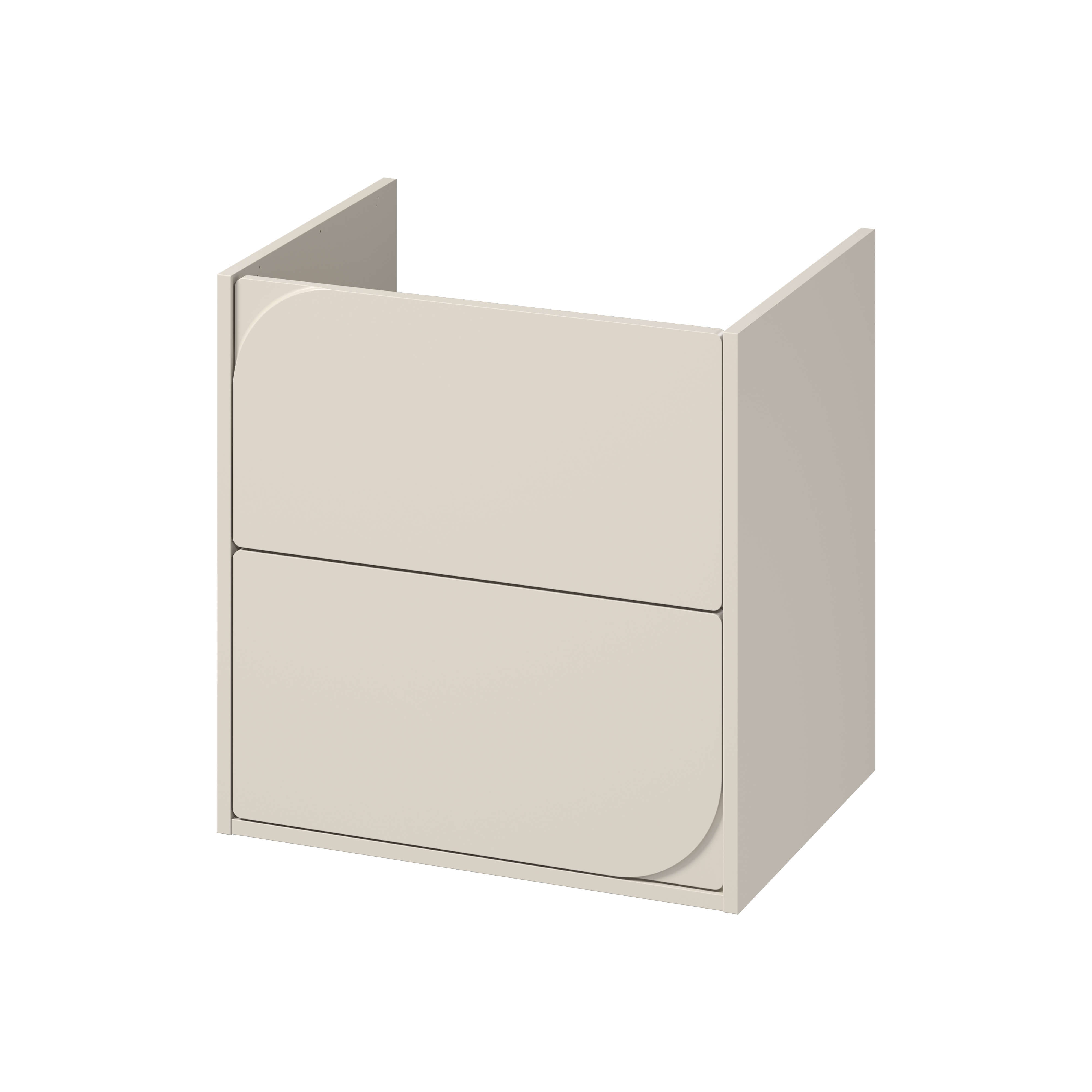 Cersanit Crea II armoire 59.4x44.7x62.1 cm sous-lavabo suspendu beige S1058-025