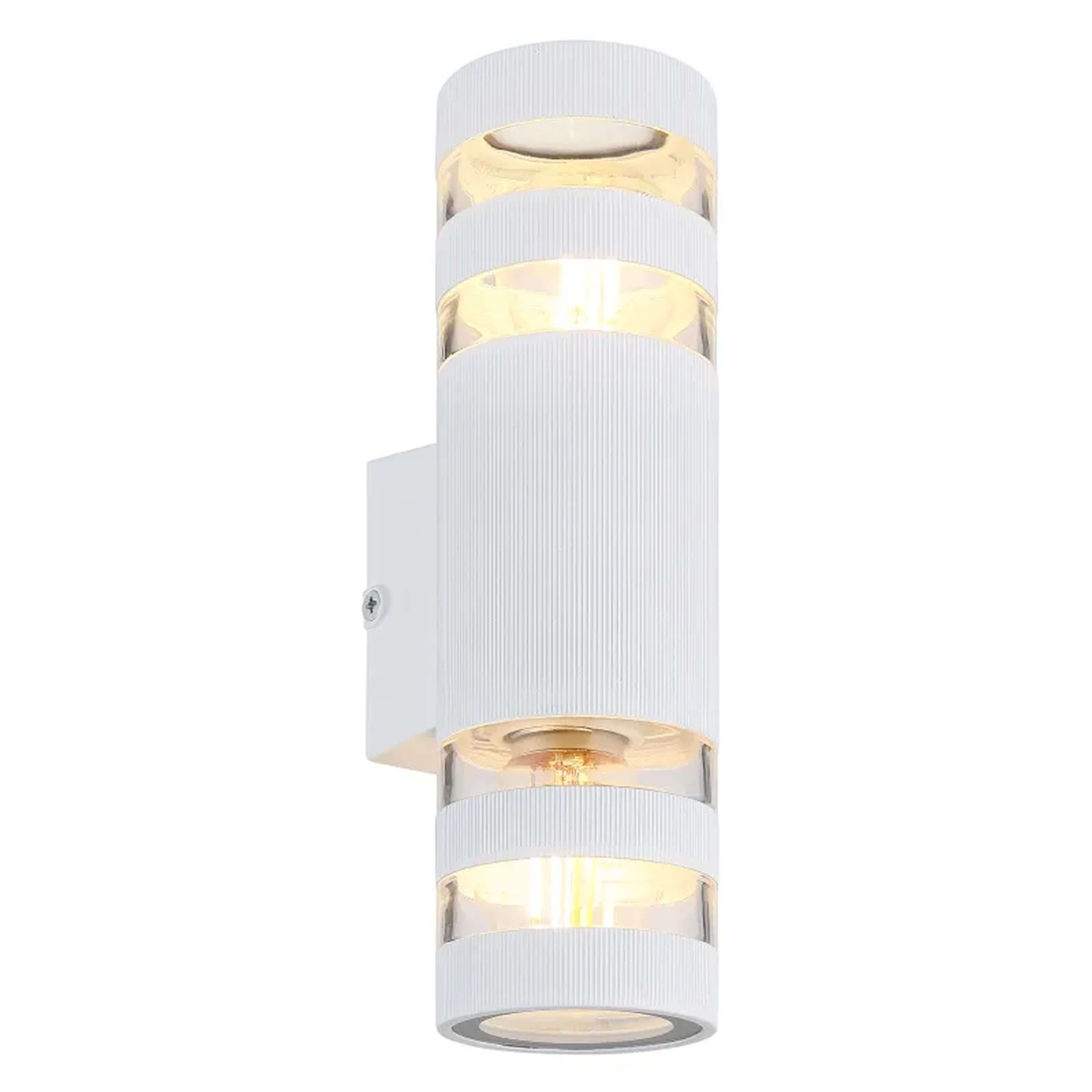 Globo Lighting Hayes applique murale 2x10 W blanc-transparent 78260W