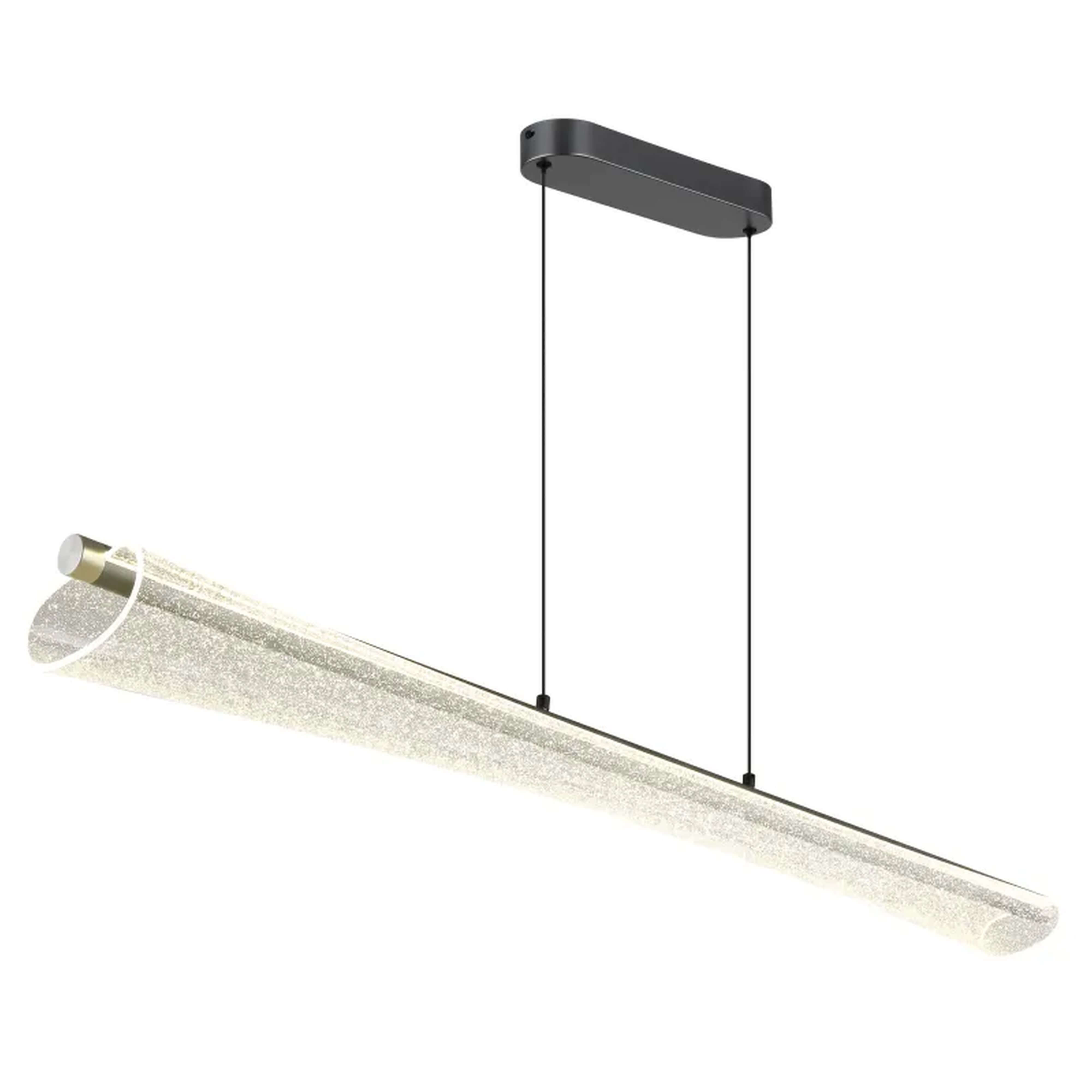 Globo Lighting Malinda lampe suspendue 1x36 W transparent-anthracite 68256H
