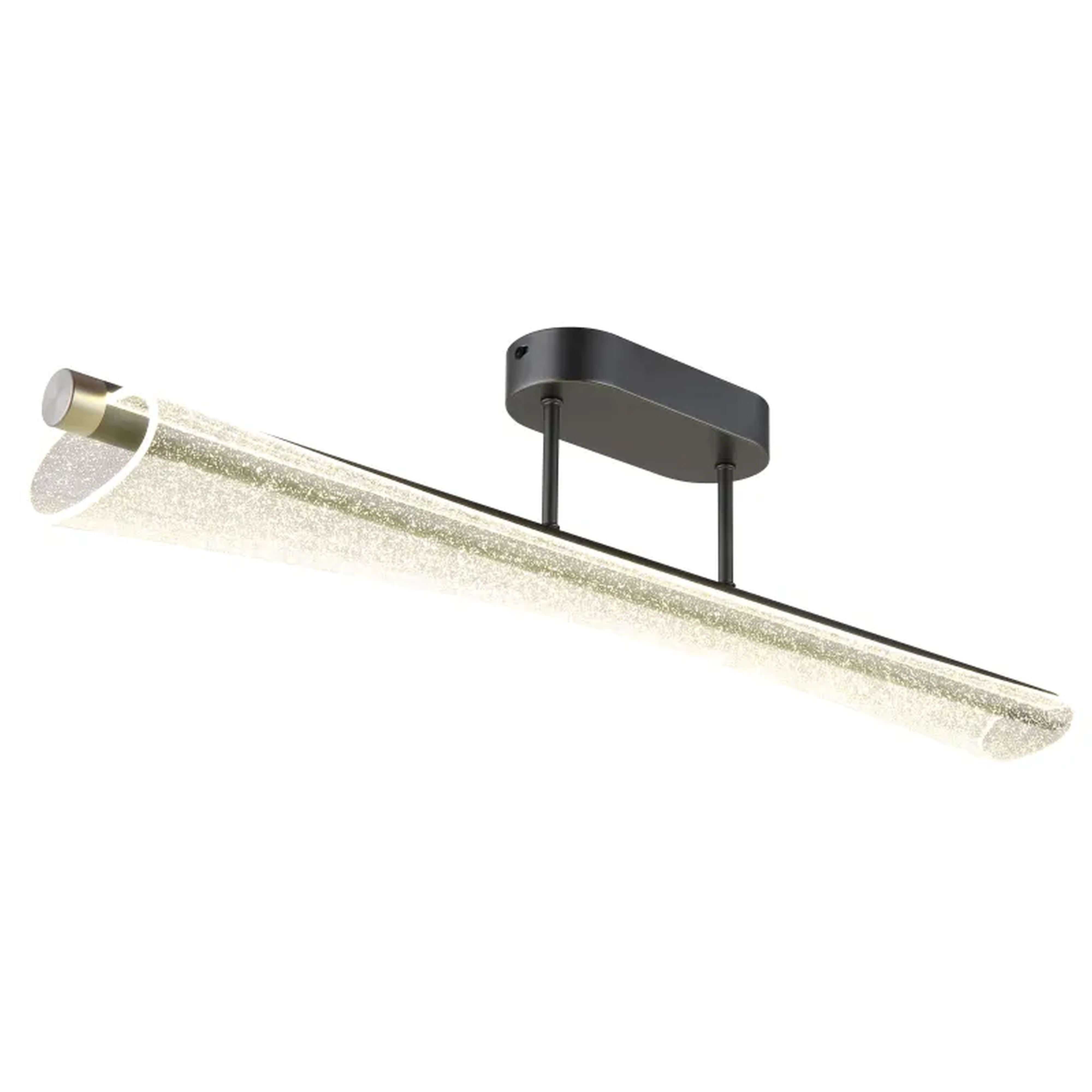 Globo Lighting Malinda plafonnier 1x28 W transparent-anthracite 68256D