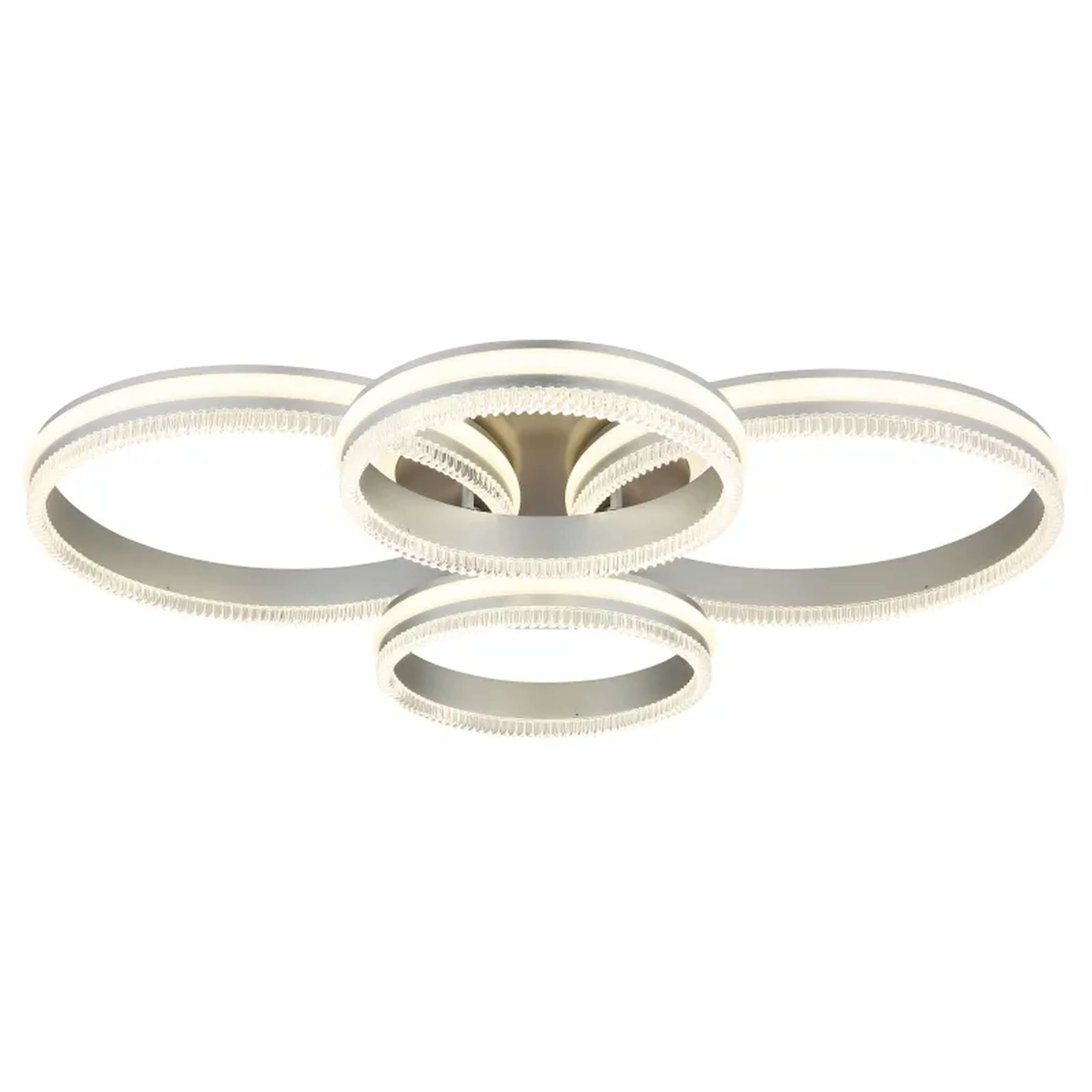 Globo Lighting Francine plafonnier 4x90 W gris 67377-90