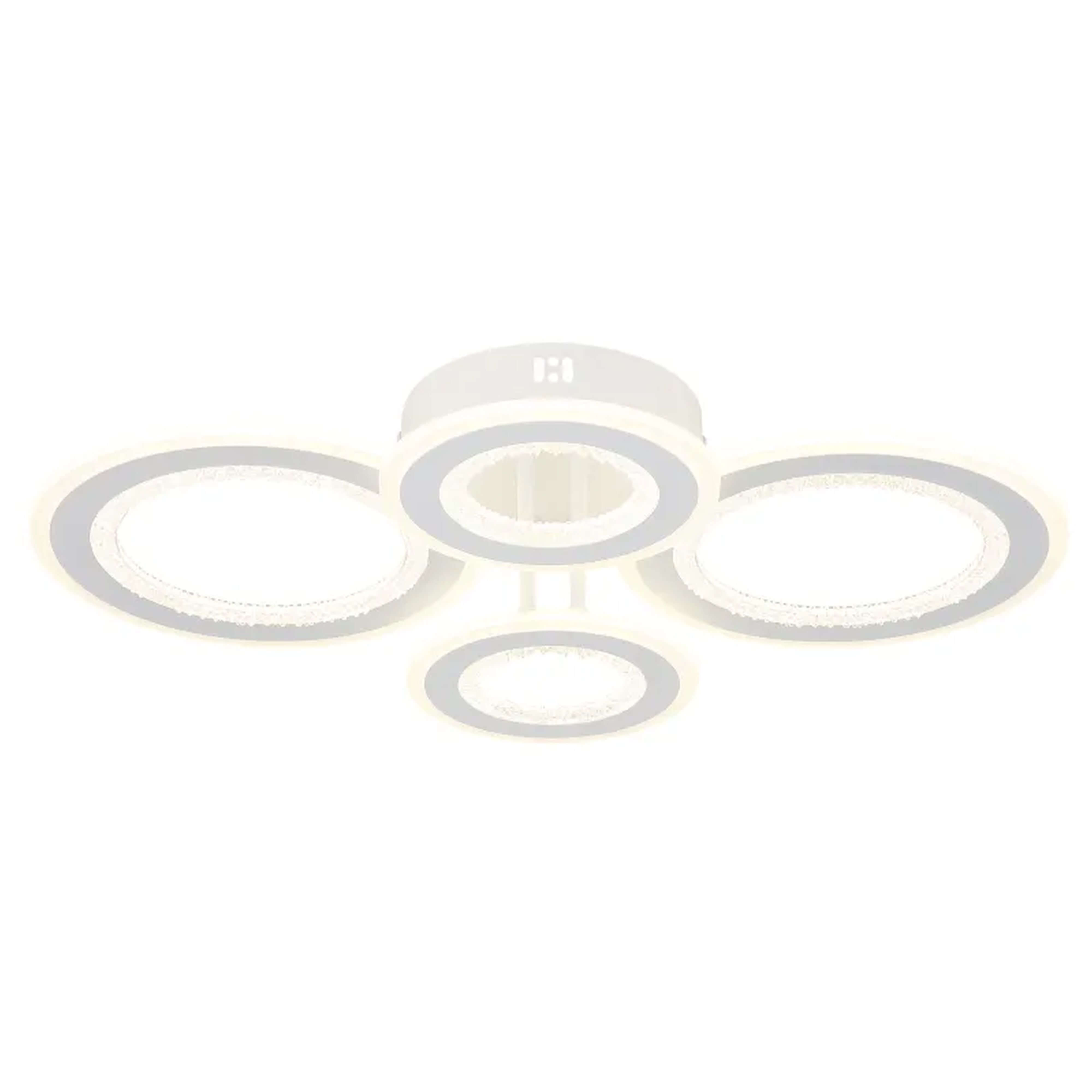 Globo Lighting Anthony plafonnier 4x54 W blanc-transparent 67372-54