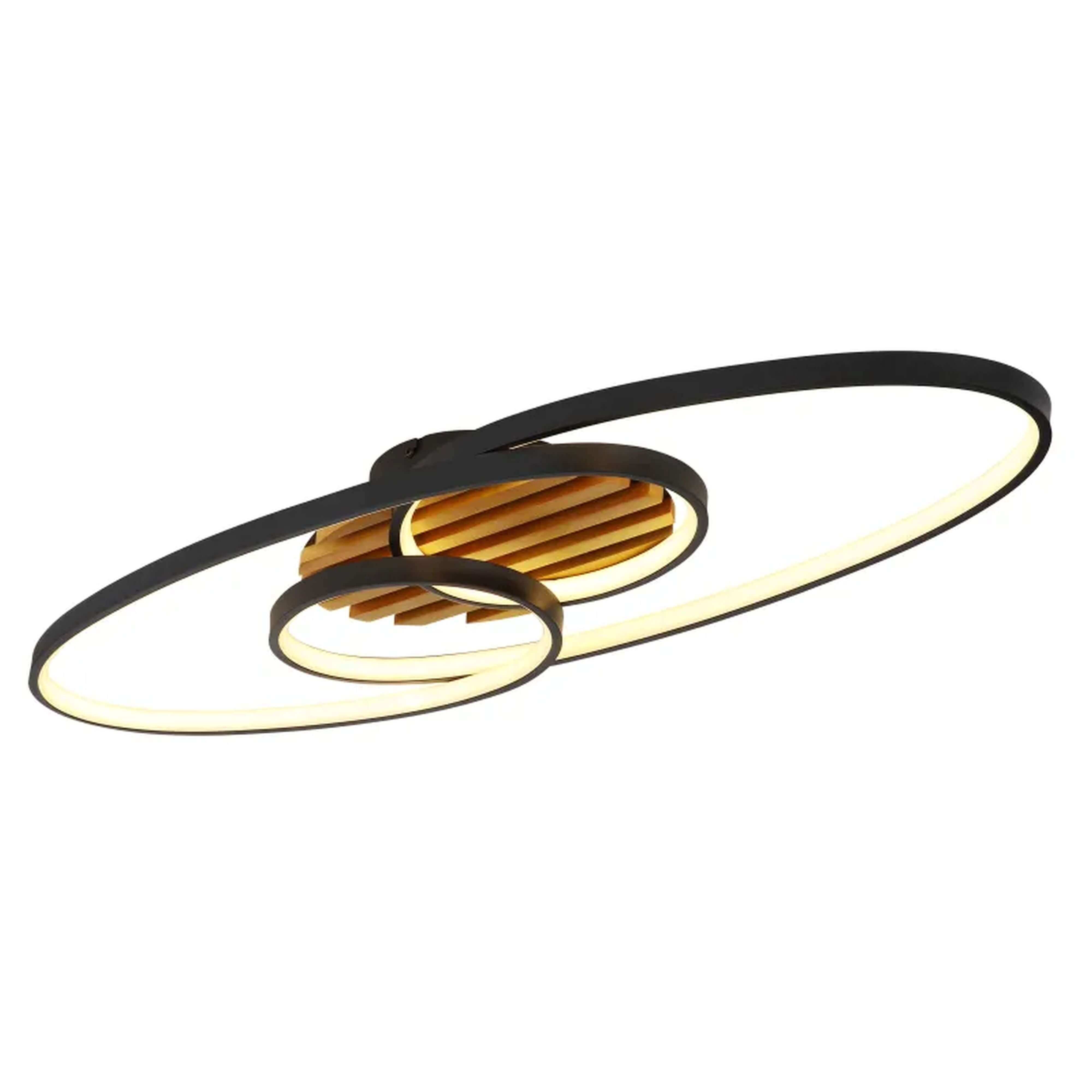 Globo Lighting Tisha I plafonnier 2x40 W noir 67362-42