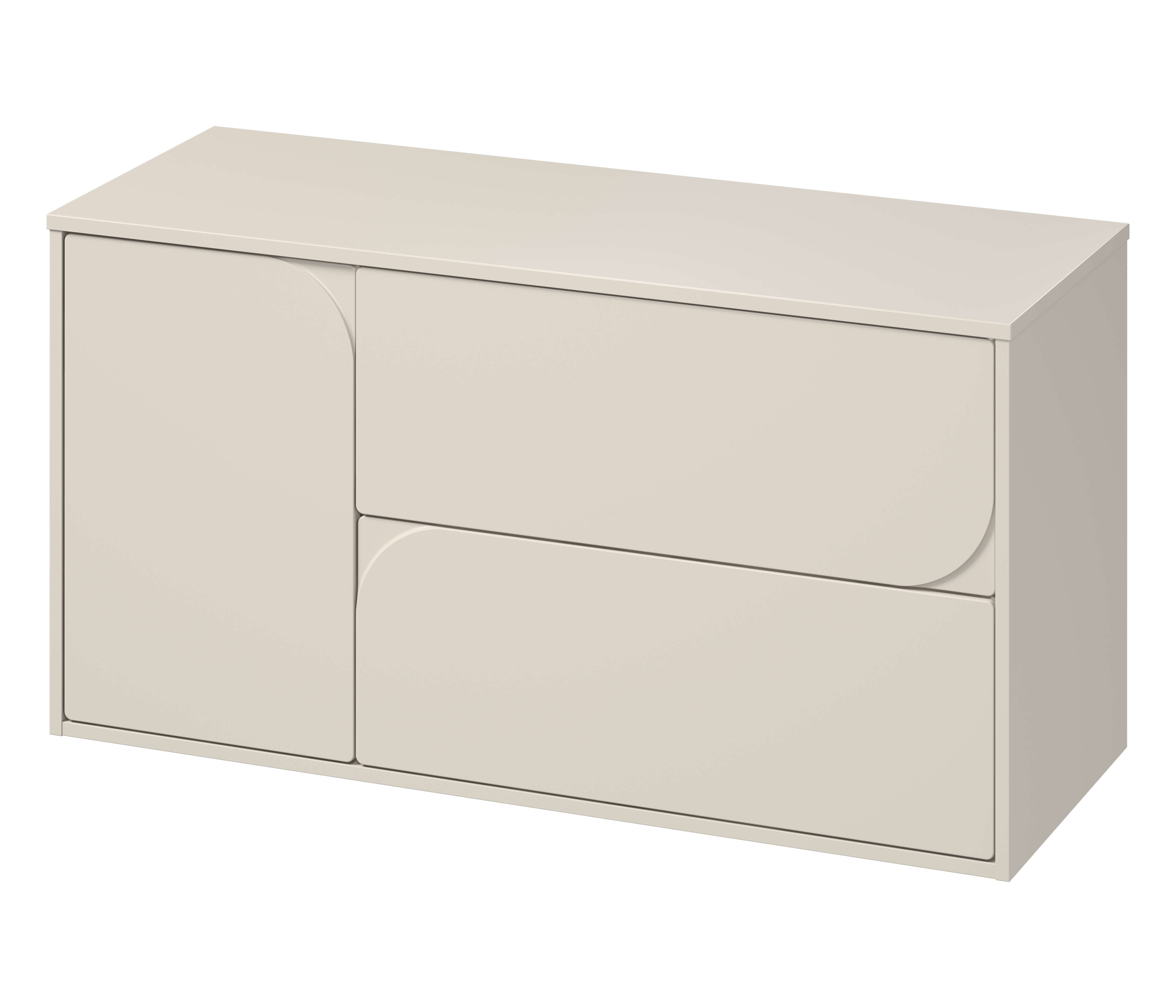 Cersanit Crea II armoire 120x45x61.8 cm sous-lavabo suspendu beige S1062–002