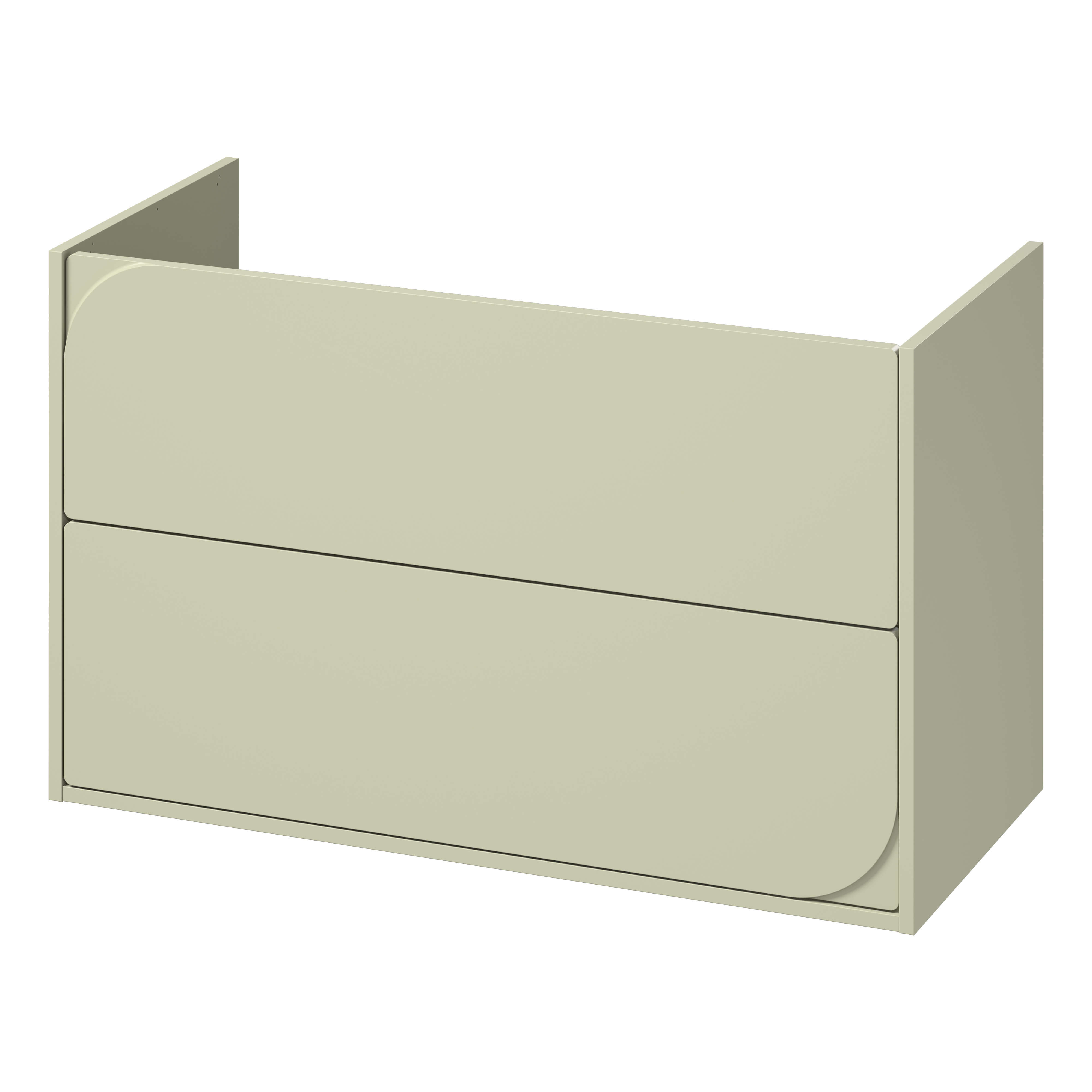 Cersanit Crea II armoire 99.4x44.7x62.1 cm sous-lavabo suspendu vert S1058–032