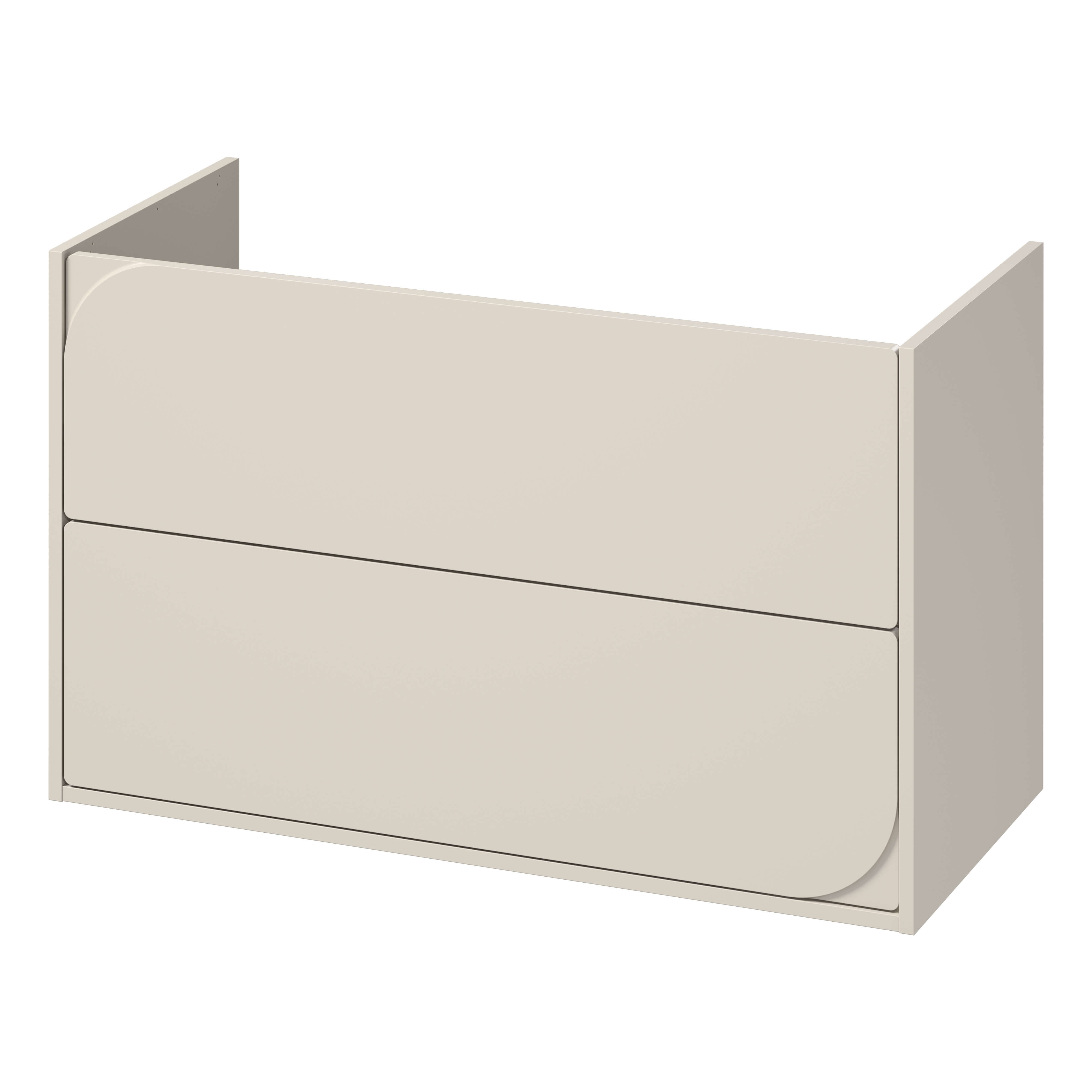 Cersanit Crea II armoire 99.4x44.7x62.1 cm sous-lavabo suspendu beige S1058–027