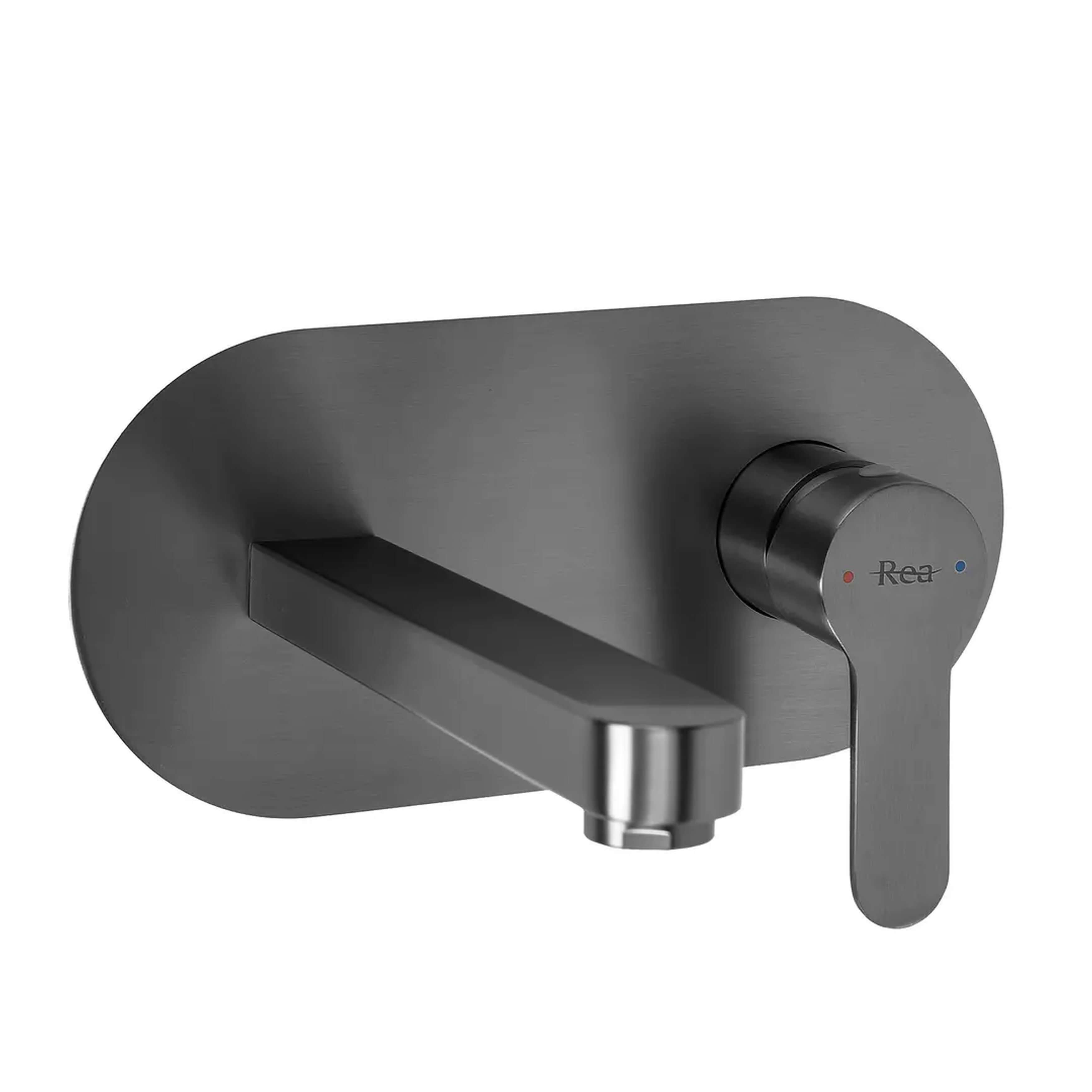 Rea Arcos mitigeur de lavabo encastrée graphite REA-B6975