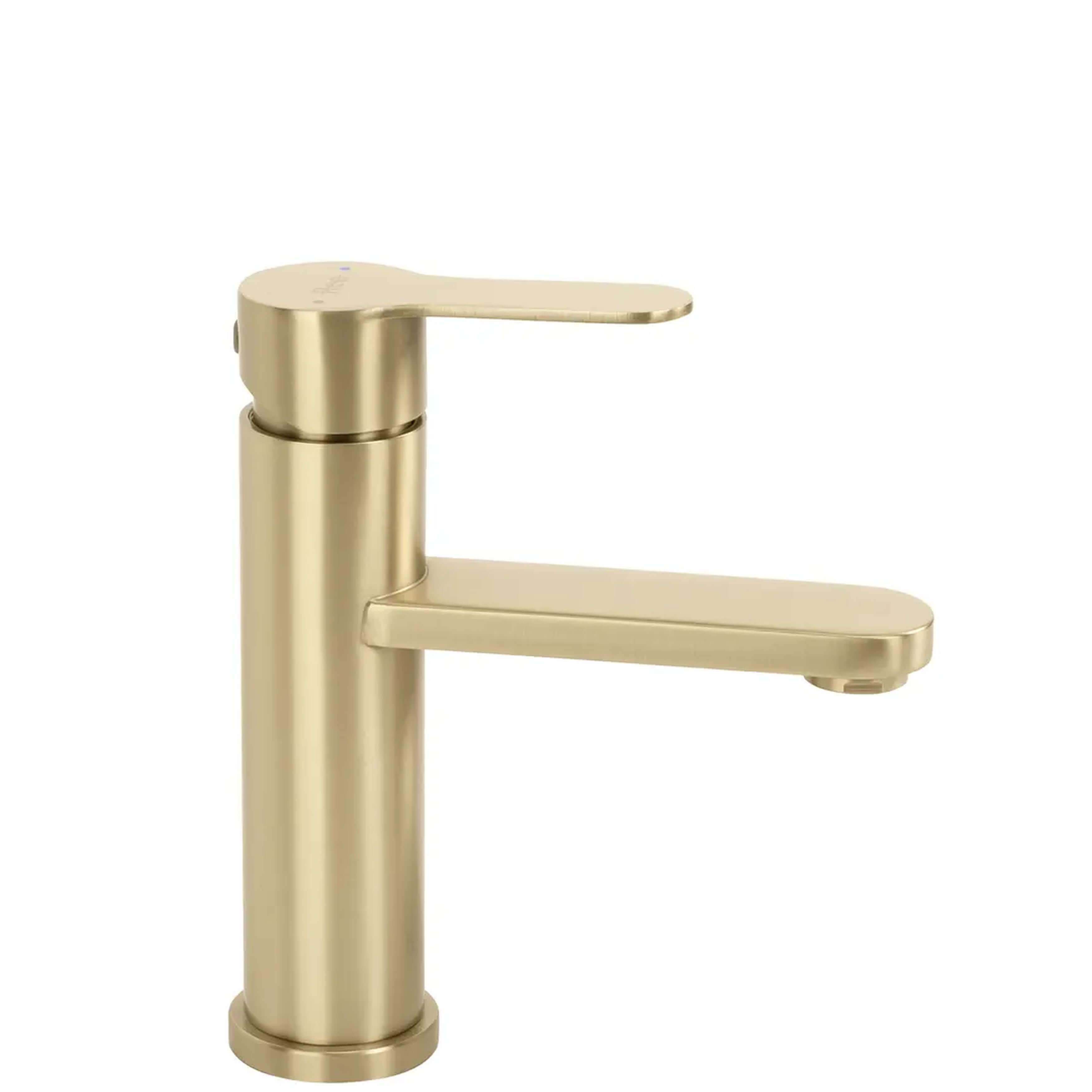 Rea Arcos mitigeur de lavabo sur pied doré REA-B6965