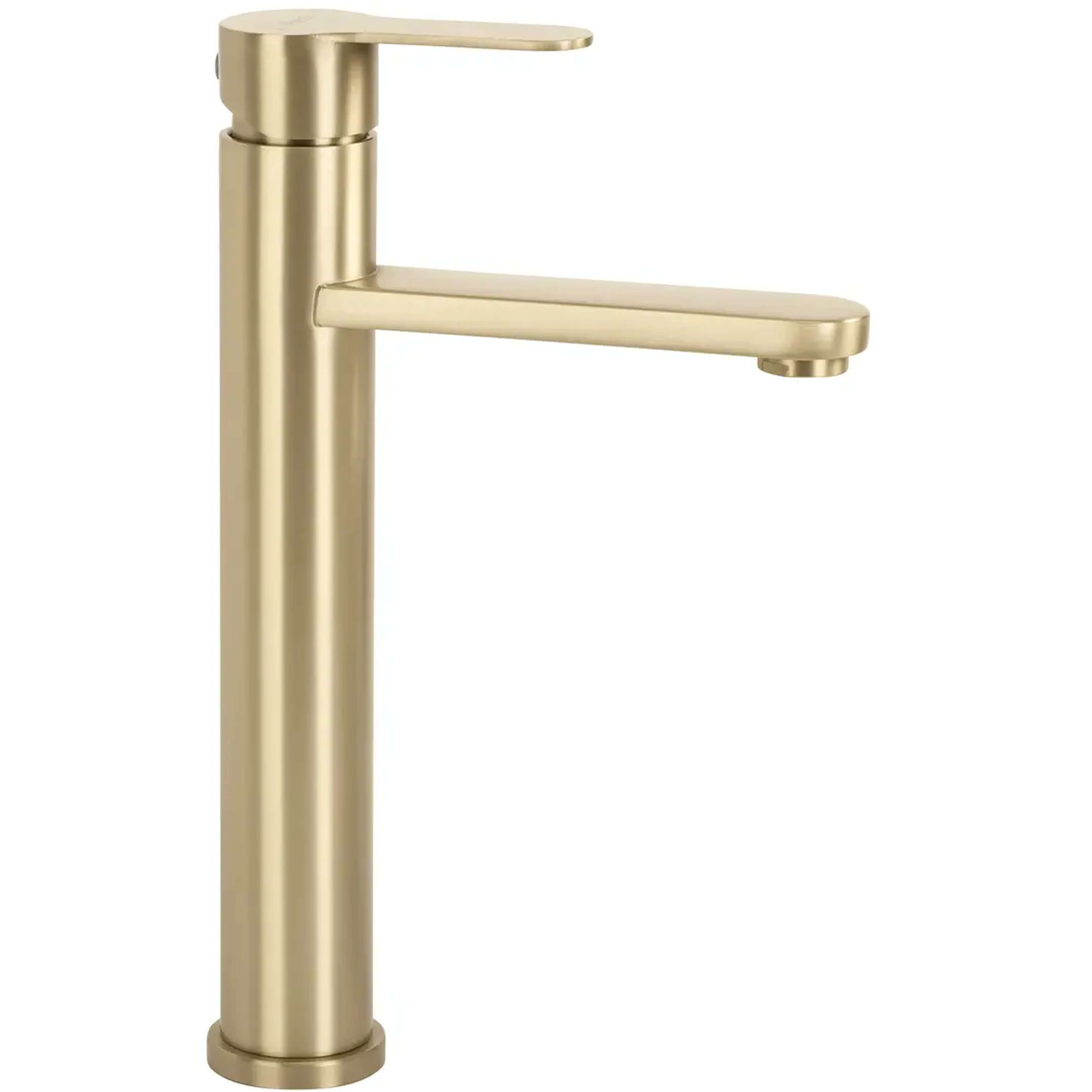 Rea Acros mitigeur de lavabo sur pied doré REA-B6972