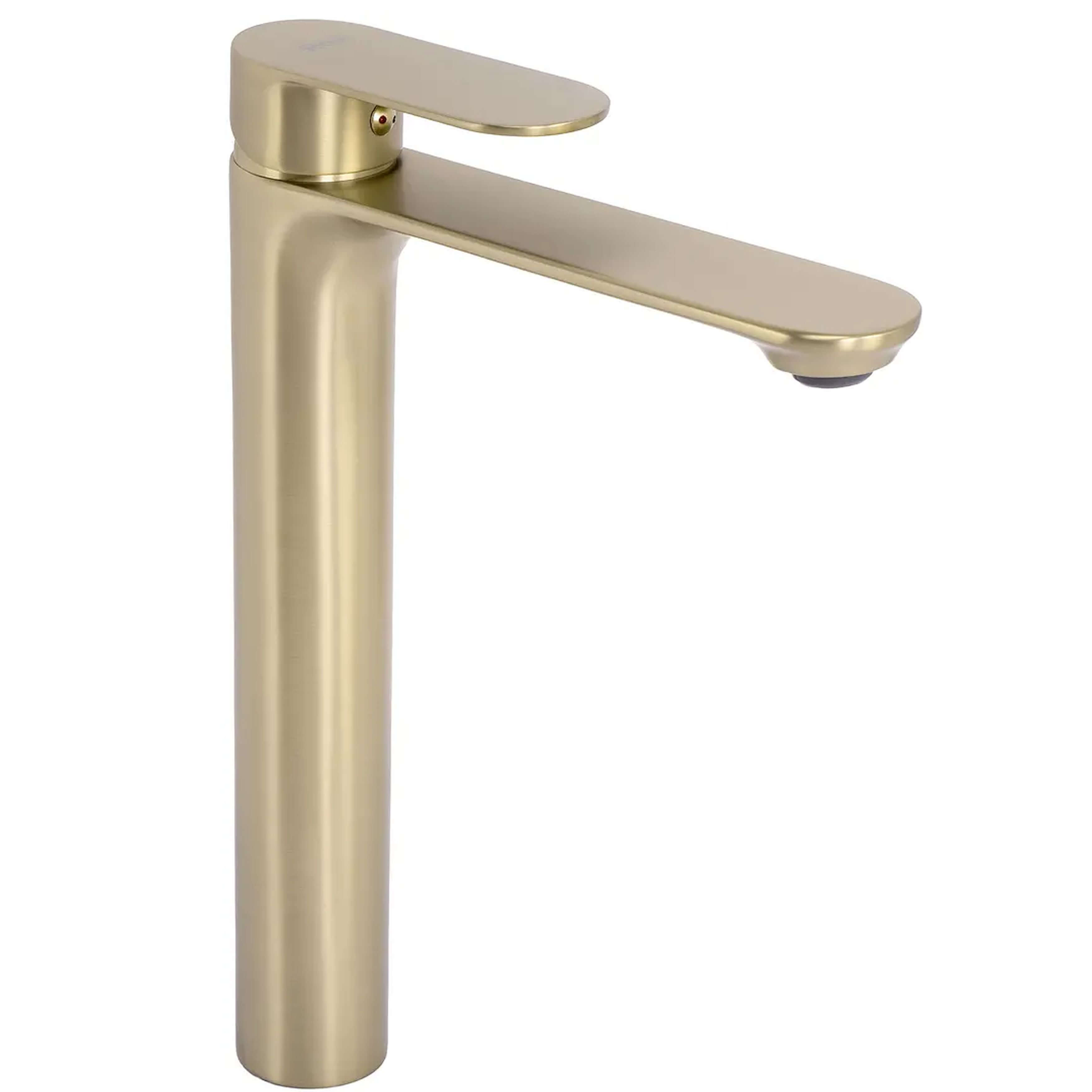 Rea Drop mitigeur de lavabo sur pied doré REA-B4637