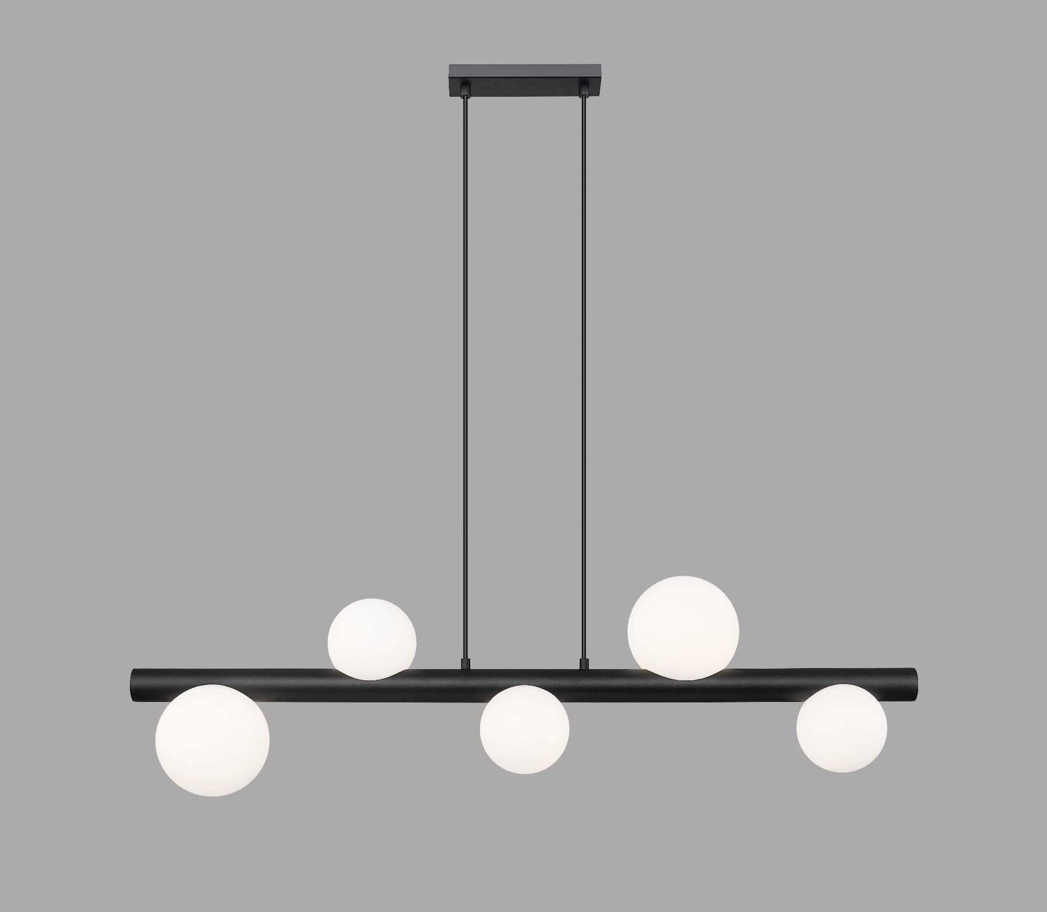 Zuma Line Fores lampe suspendue 5x33 W noir P0574-05N-P7AA