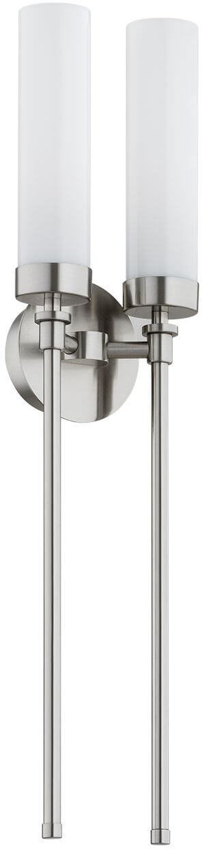 Argon Preston applique murale 2x7 W blanc-nickel 7292