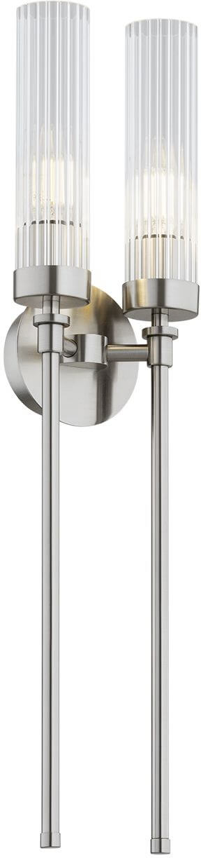 Argon Preston applique murale 2x7 W transparent-nickel 7293