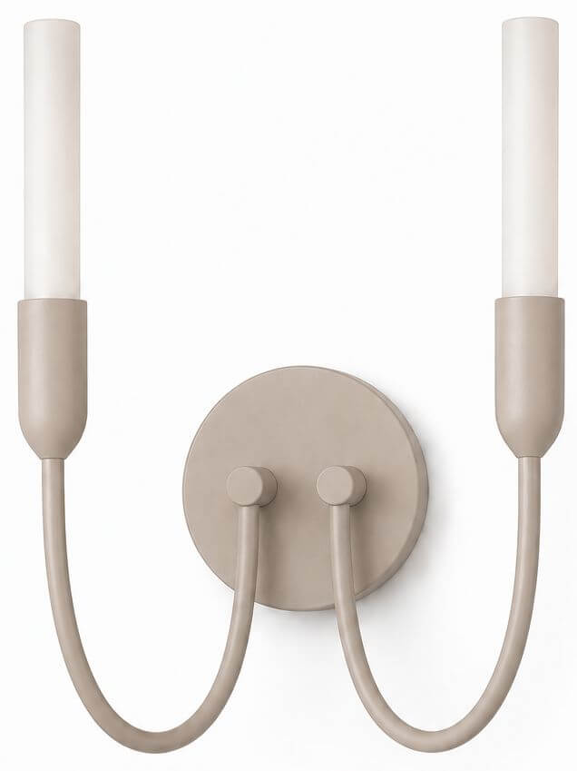 Argon Augustine applique murale 2x6 W blanc-beige 7300