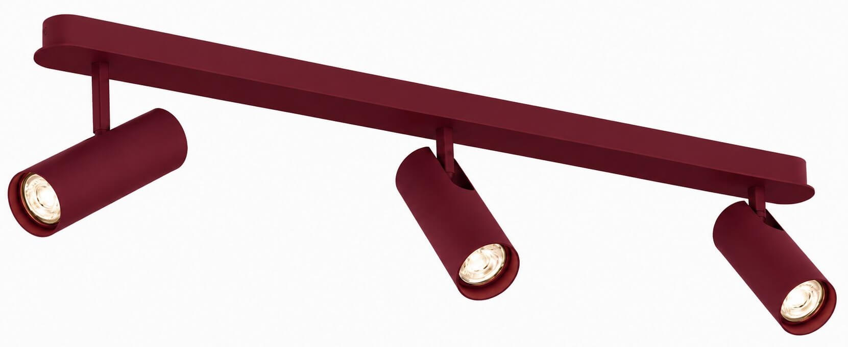 Argon Linca plafonnier 3x5 W bordeaux 6372