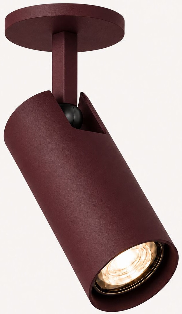 Argon Linca plafonnier 1x5 W bordeaux 9018