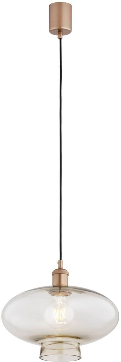 Argon Tresco lampe suspendue 5x15 W fumé-cuivre 9012
