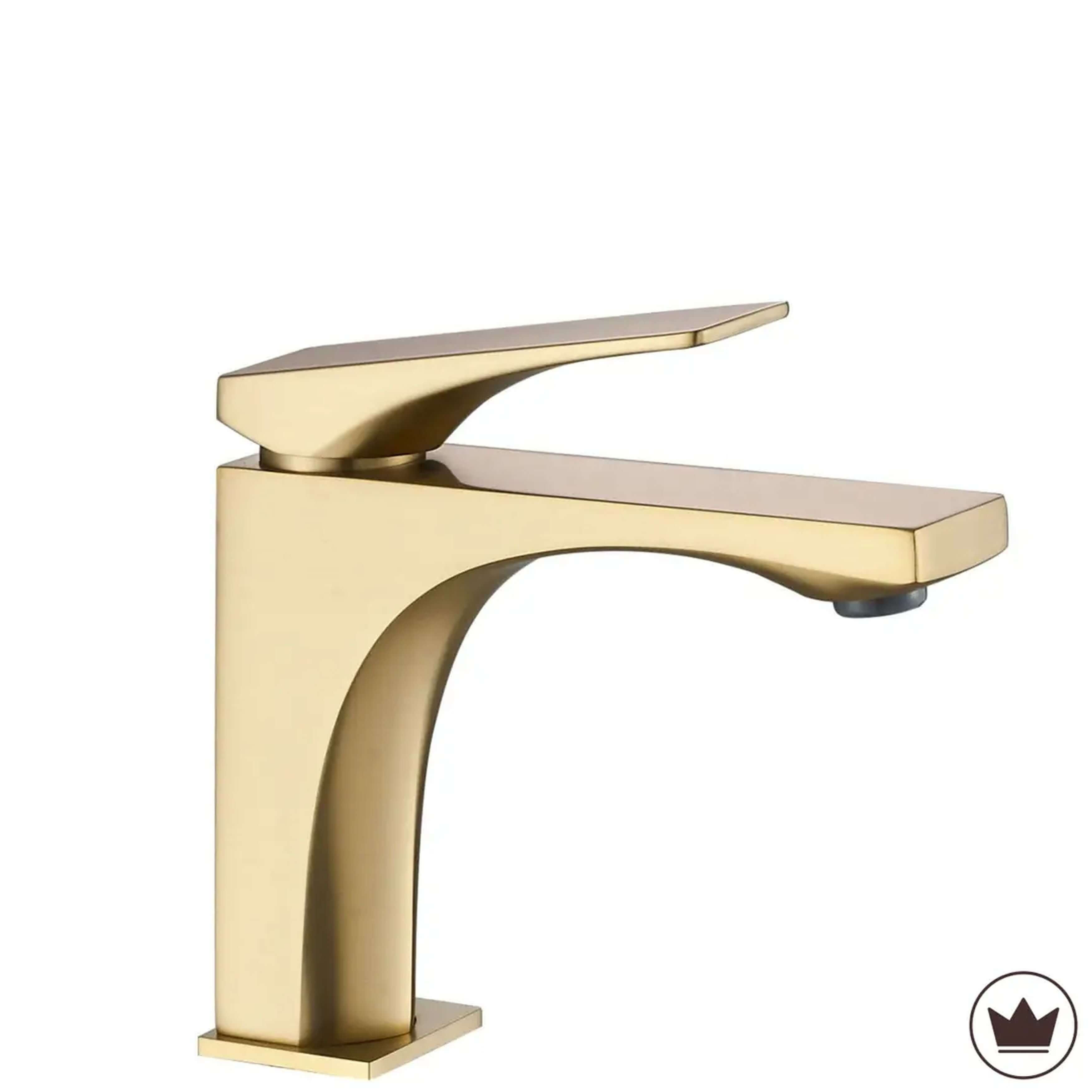 Rea Joe mitigeur de lavabo sur pied doré REA-B8990