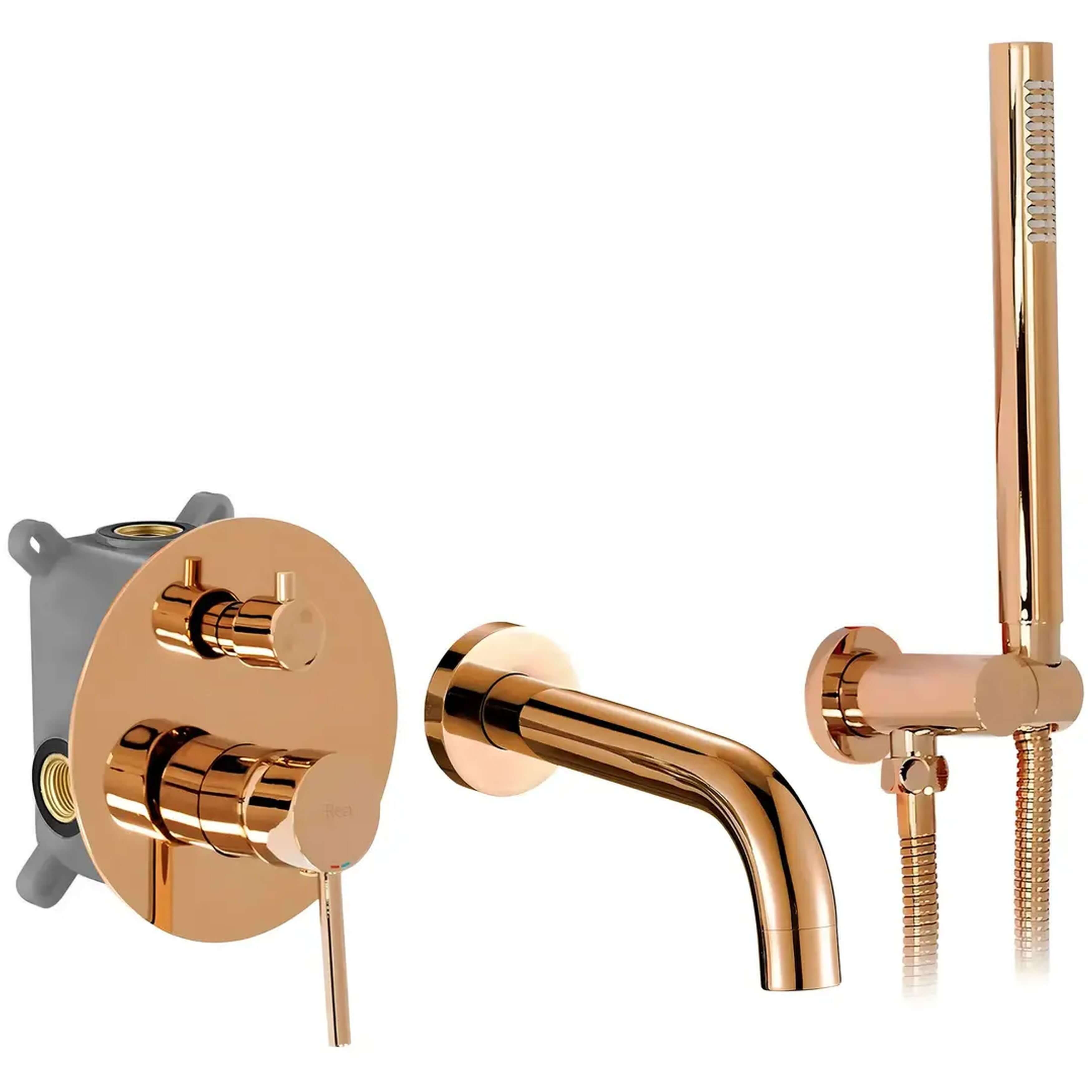 Rea Lungo mitigeur bain-douche encastrée cuivre REA-B7996