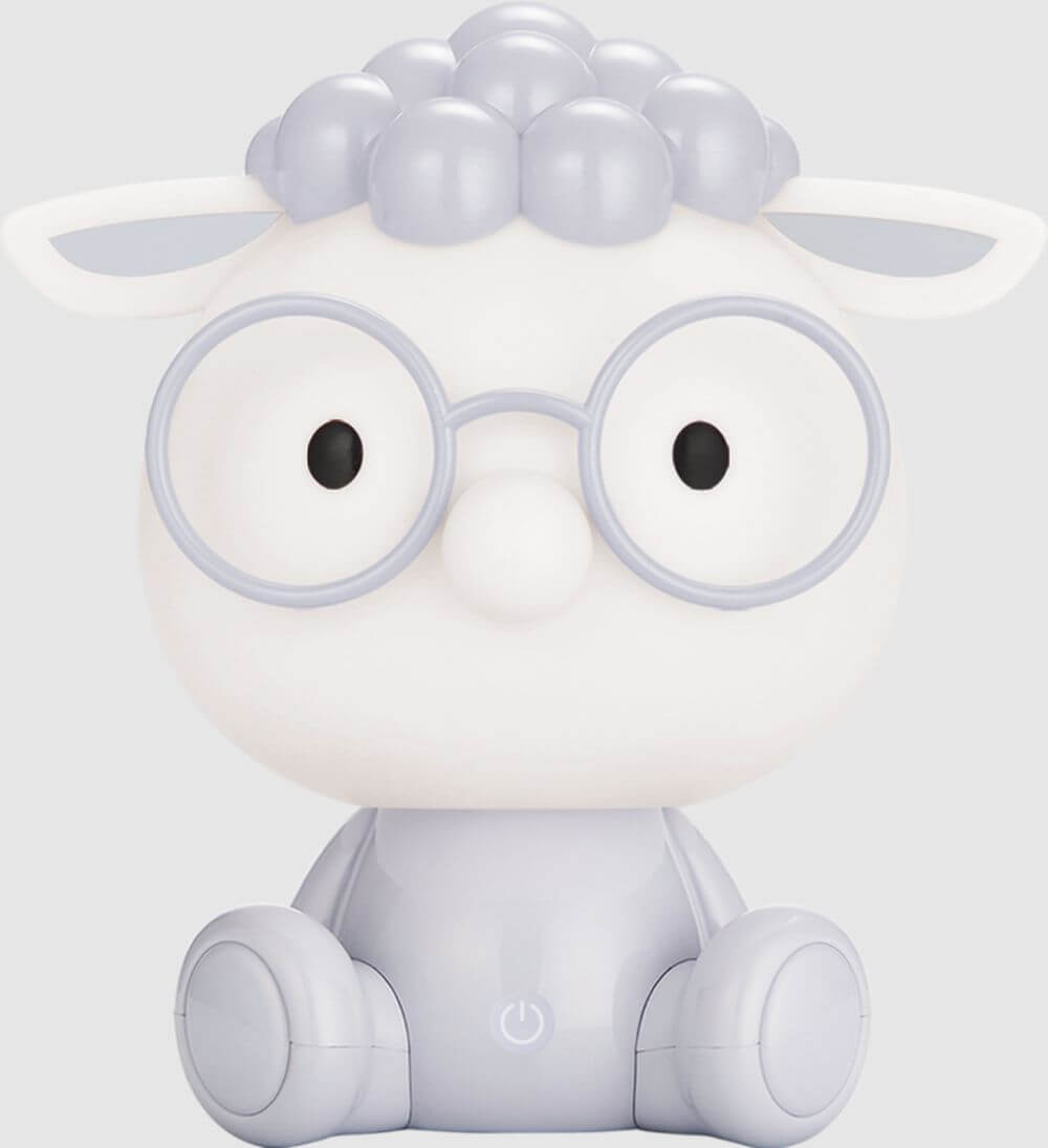 Zuma Line Sheep veilleuse pour enfant 1x3 W gris KDR-612-GR