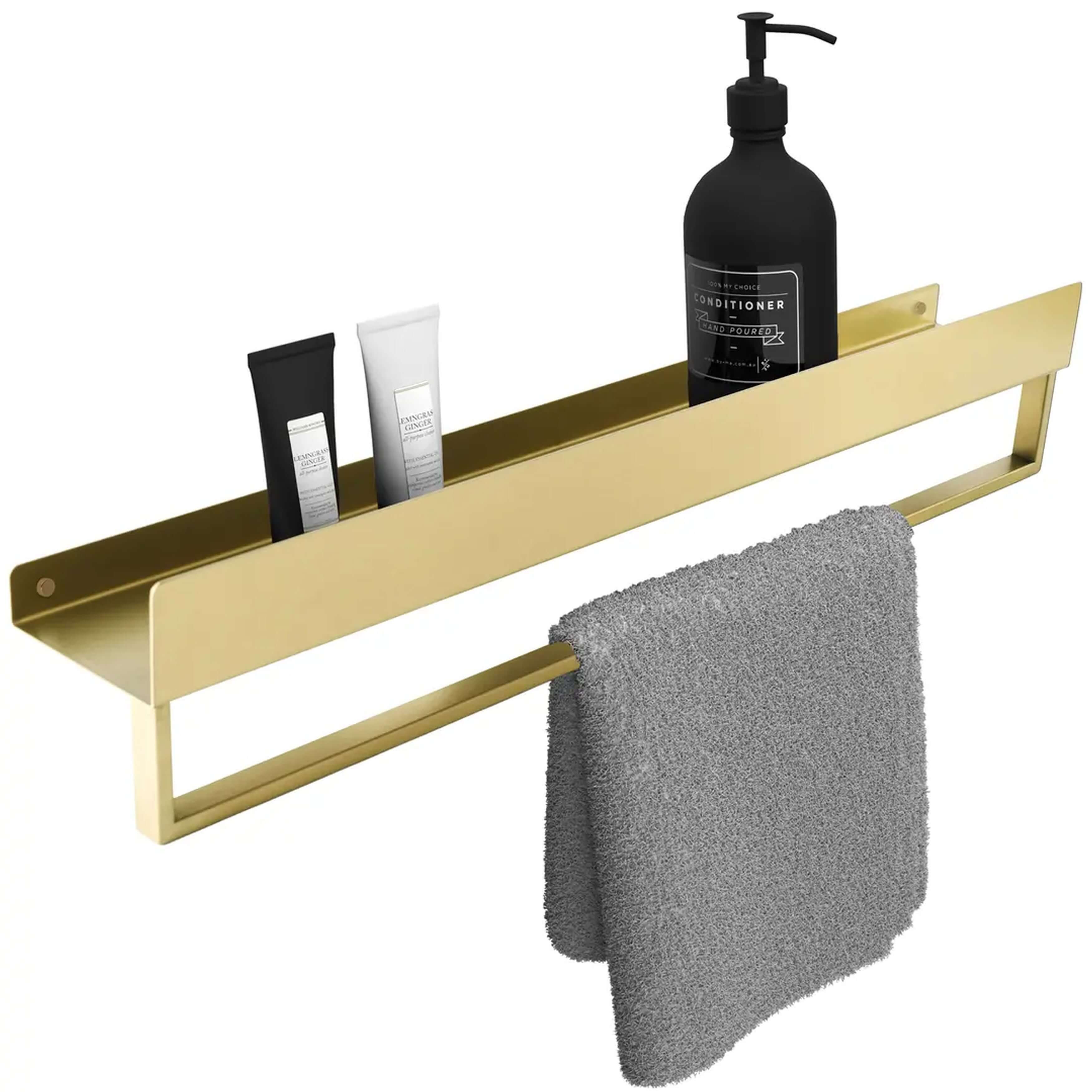Rea SF01 étagère de salle de bain 60 cm doré REA-06003