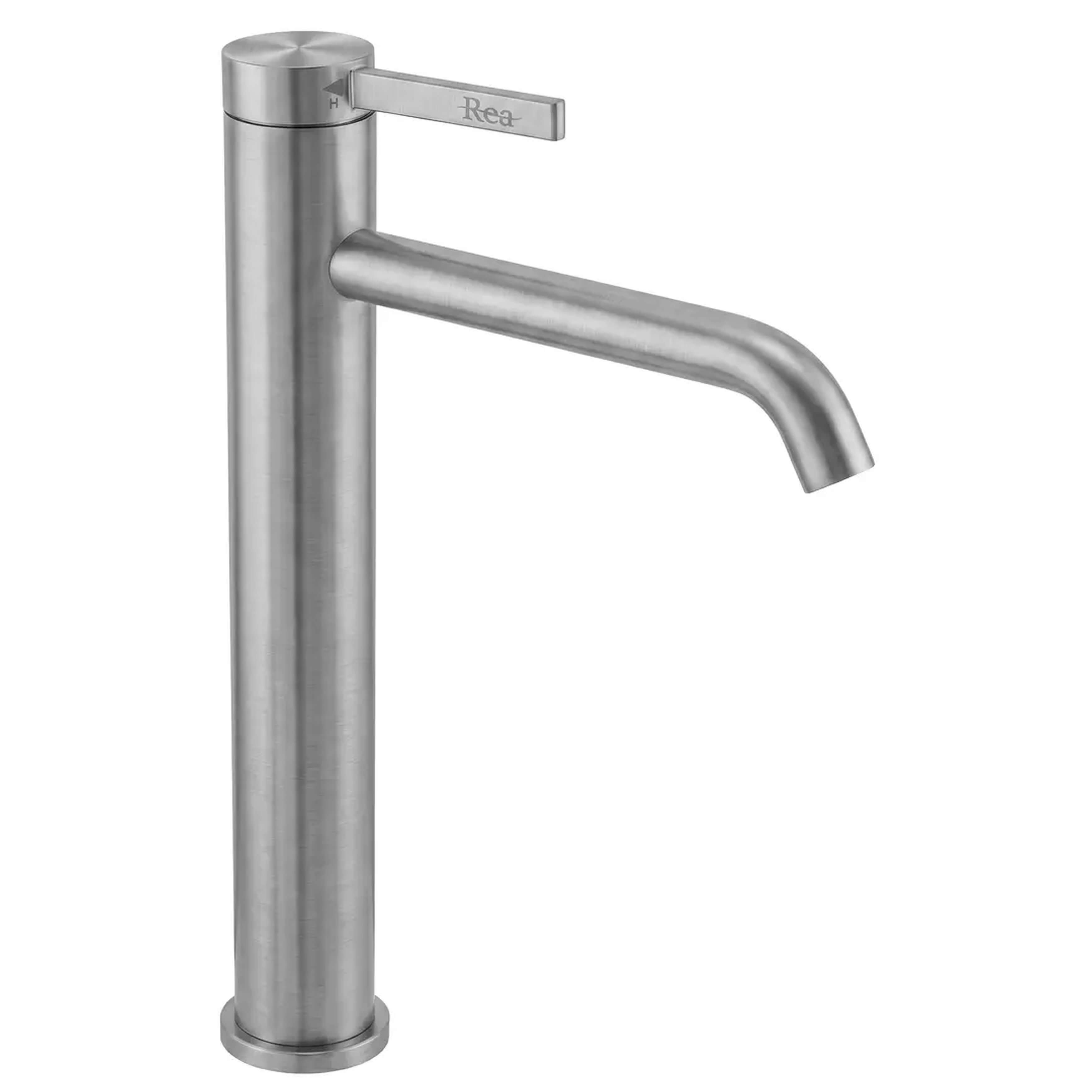 Rea Rivo mitigeur de lavabo sur pied nickel REA-B6538