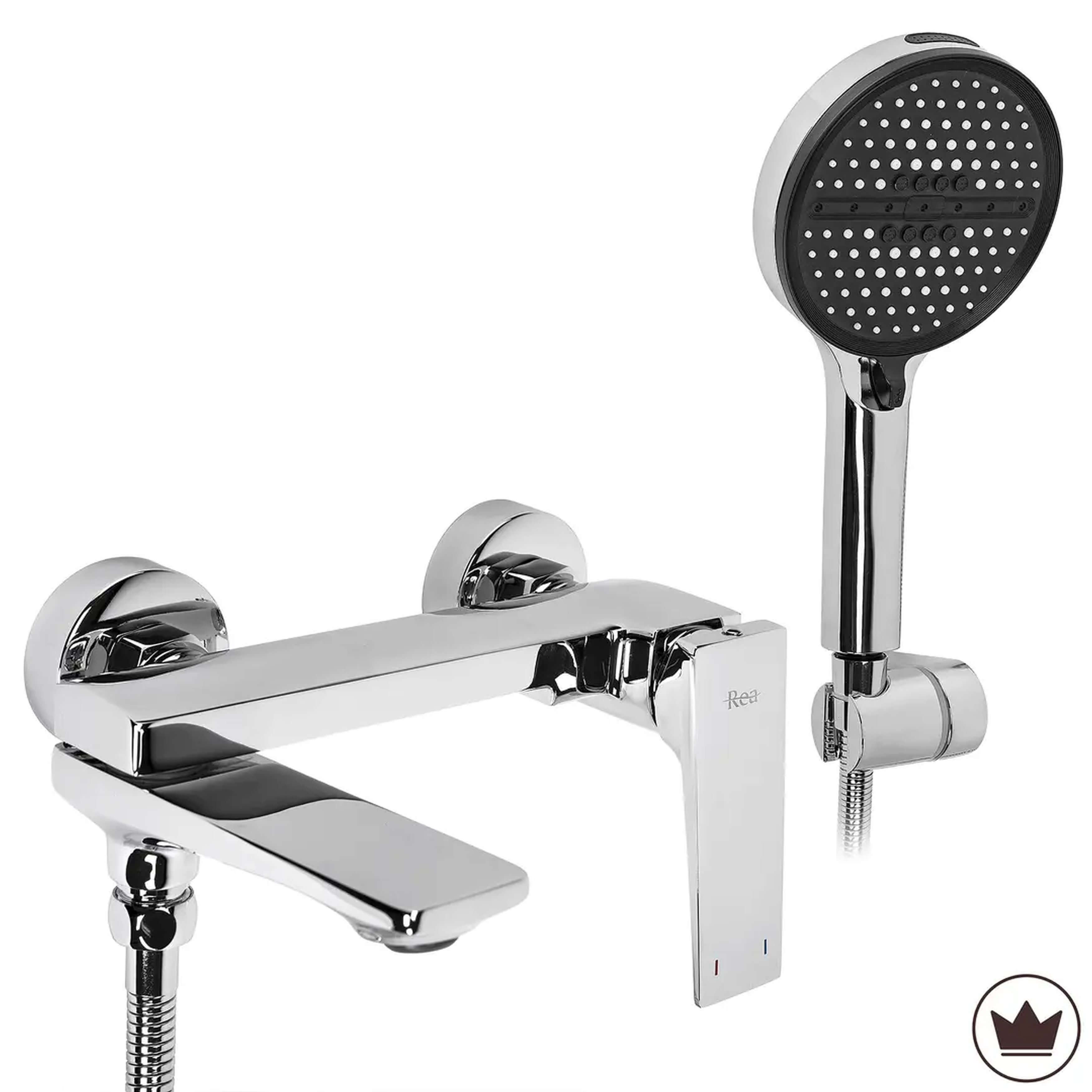 Rea Prime mitigeur bain-douche murale chrome REA-B6749