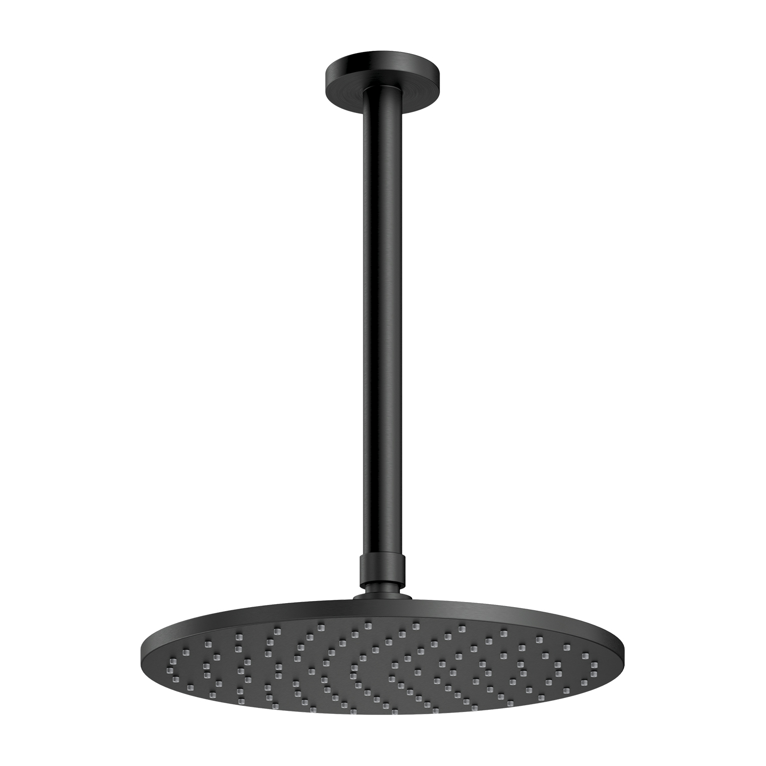 Omnires SlimLine douche à effet de pluie avec bras 25x25 cm ronde || WSSET1GR