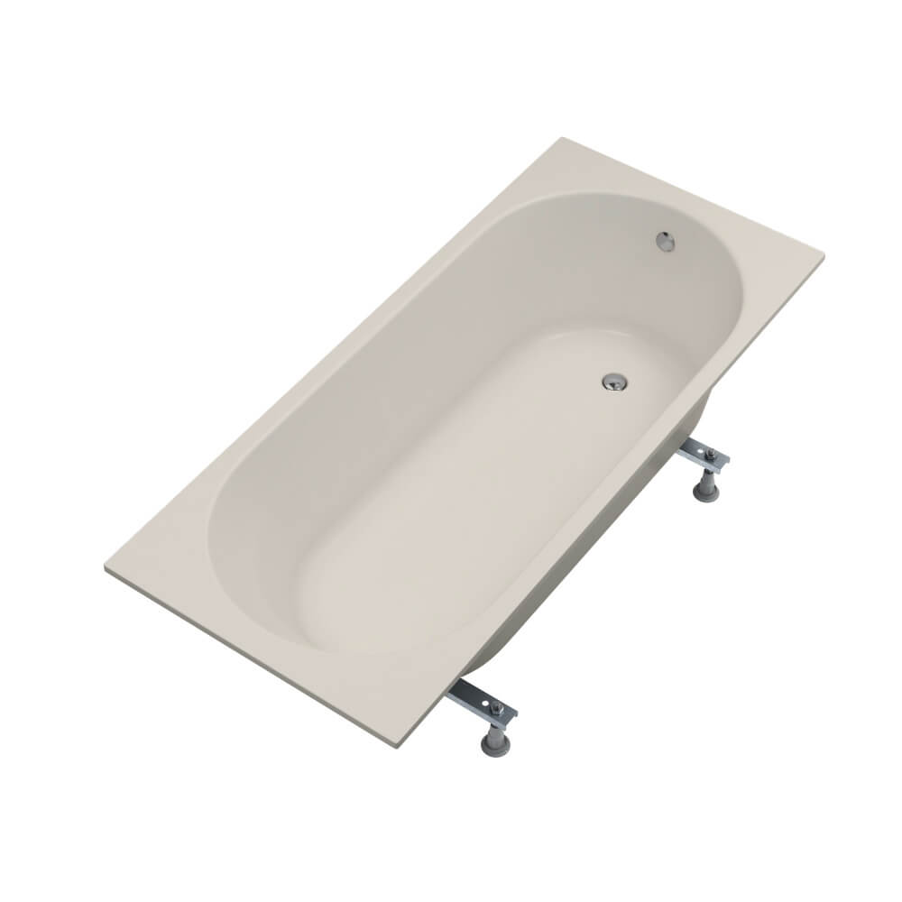 Schedline Artemis Cashmere Mat baignoire rectangulaire 160x70 cm 3WSP.A1P-16070/PK/MG