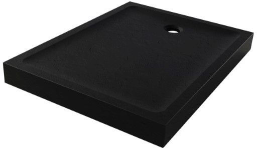 New Trendy Mild Stone receveur de douche rectangulaire 120x90 cm noir B-0577
