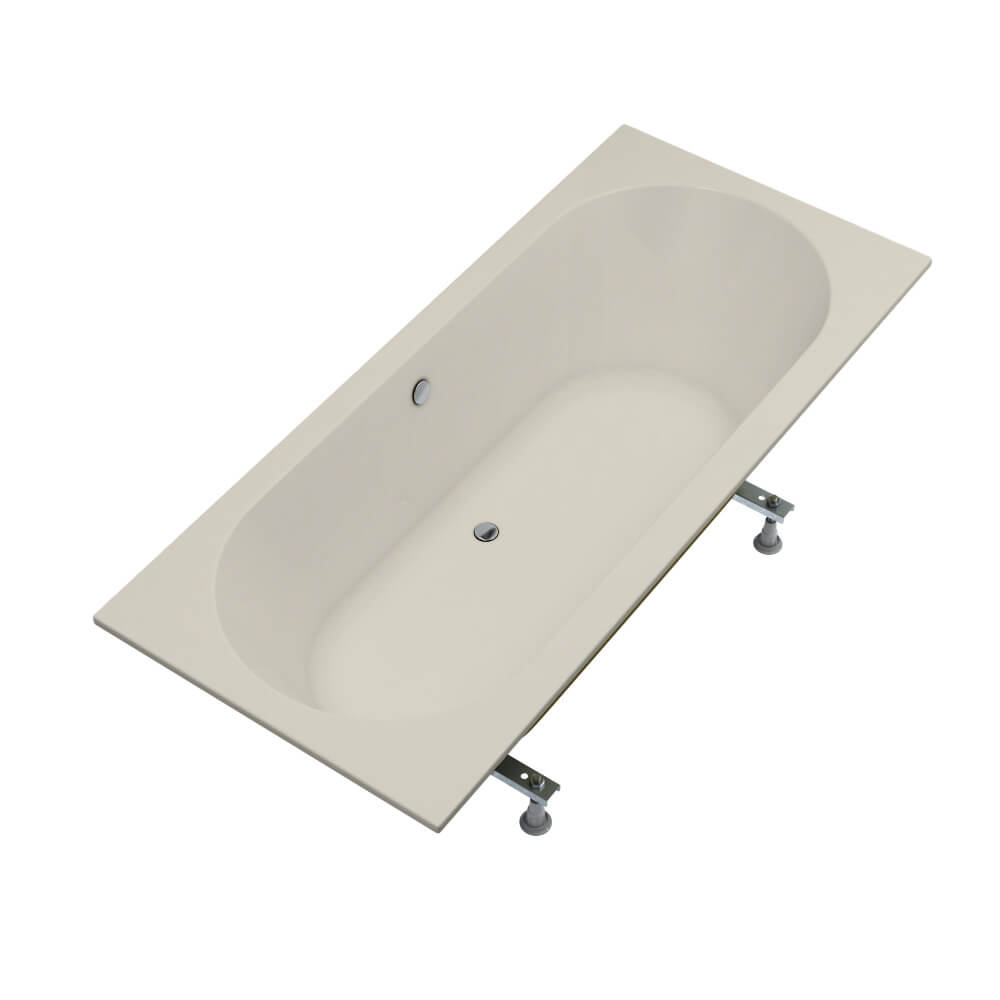 Schedline Celicia Cashmere Mat baignoire rectangulaire 170x70 cm 3WST.C1P-17075/PK/MG