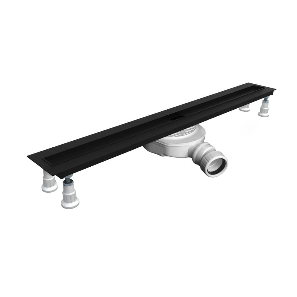 Schedline Slight Flow Low évacuation linéaire 80 cm noir SOLBSN-80035C