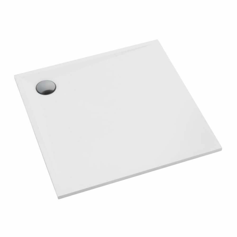 Schedline Libra White Mat receveur de douche carré 90x90 cm blanc 3SP.L1K-9090/B/MG