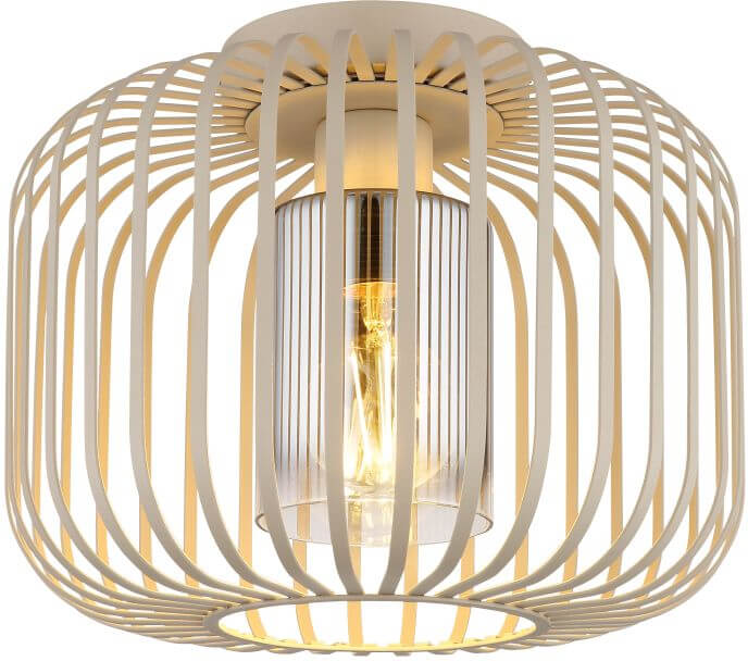 Globo Lighting Alfred plafonnier 1x40 W beige 15758D