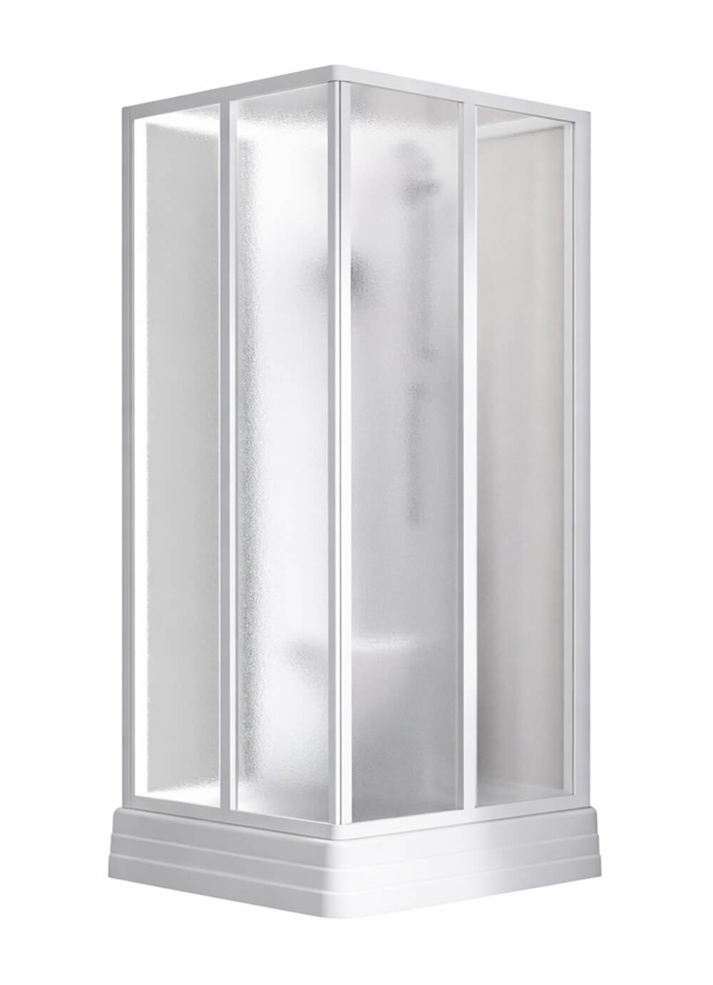 Ravak Supernova cabine avec receveur 80x80 cm carrée blanc brillant/ 82644112ZG