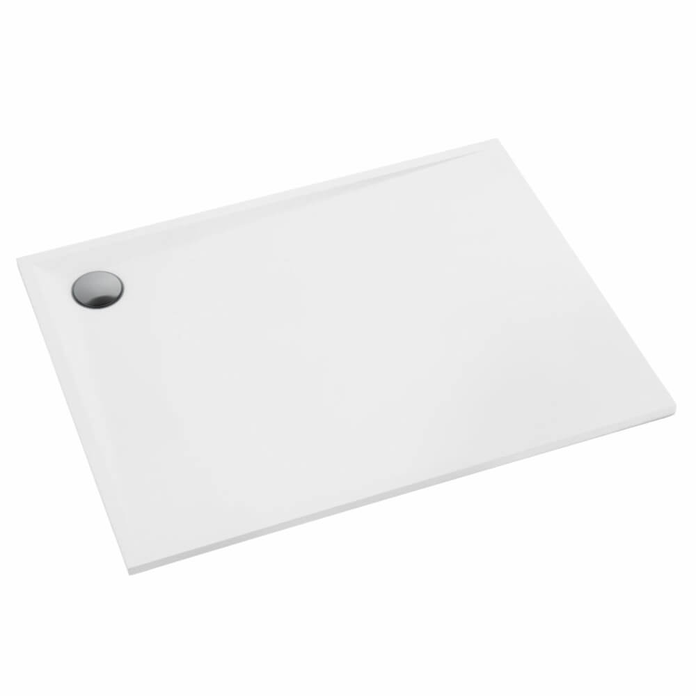 Schedline Libra White Mat receveur de douche rectangulaire 100x80 cm blanc 3SP.L1P-80100/B/MG