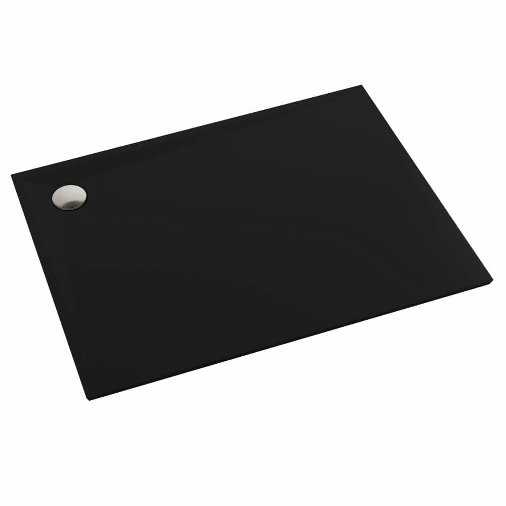 Schedline Libra Black Mat receveur de douche rectangulaire 100x90 cm noir 3SP.L1P-90100/C/MG