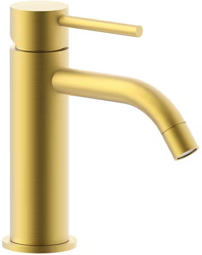 Paffoni Light mitigeur de lavabo sur pied doré LIG071HGSP