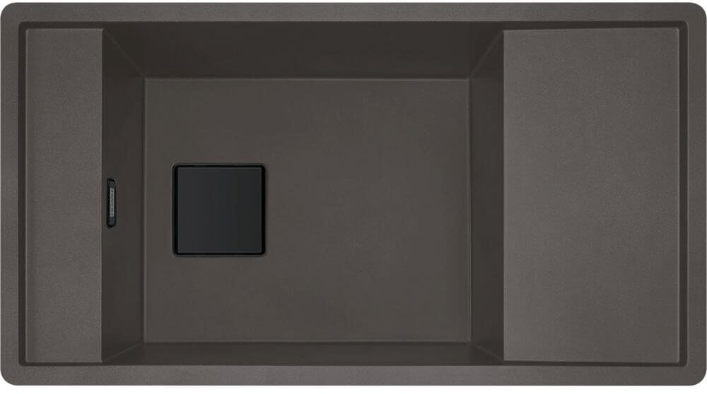 Franke Fresno évier en granit 87.7x49.5 cm gris/graphite/onyx 114.0738.000