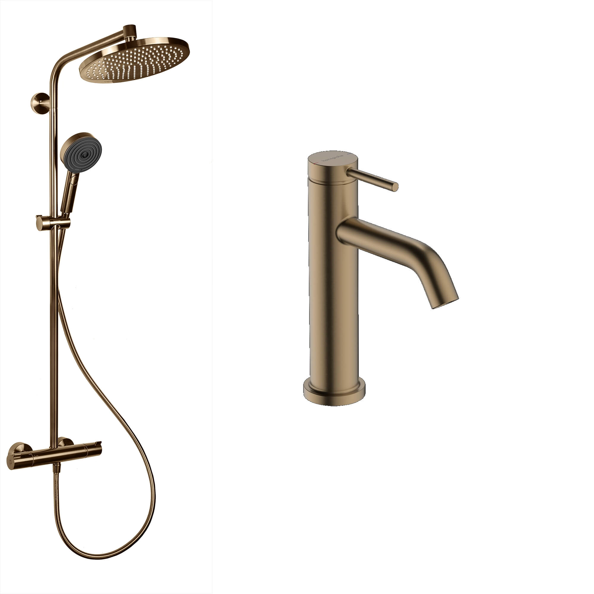 Hansgrohe Crometta kit de salle de bain mural avec thermostat oui || 88002386