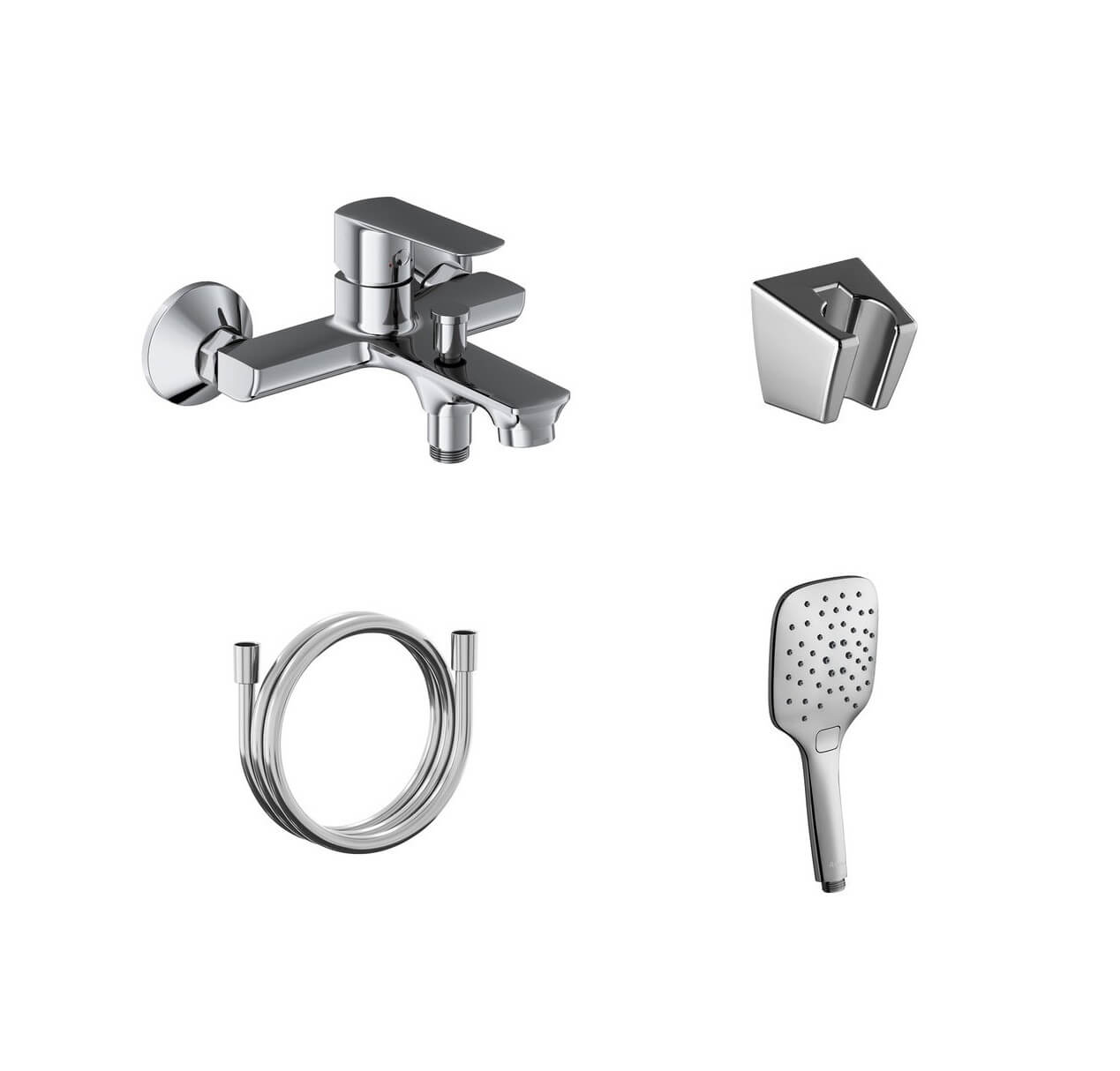 Ravak Life mitigeur bain-douche murale chrome X07S109