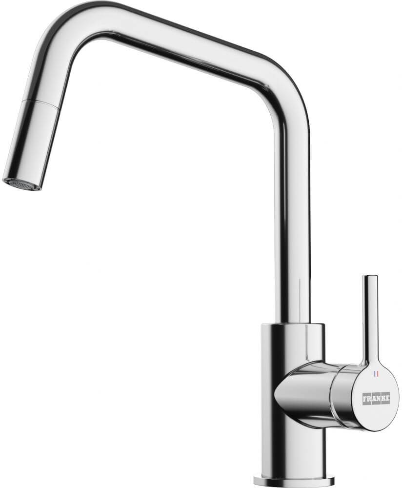 Franke Lina L mitigeur de cuisine sur pied chrome 115.0728.476