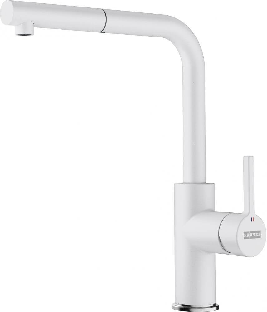 Franke Urban mitigeur de cuisine sur pied blanc 115.0755.389