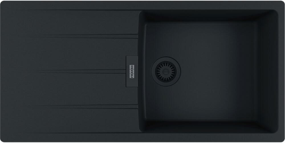Franke Centro évier en granit 100x50 cm noir 114.0757.426