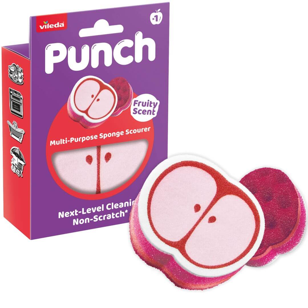 Vileda Punch éponge de nettoyage 182810