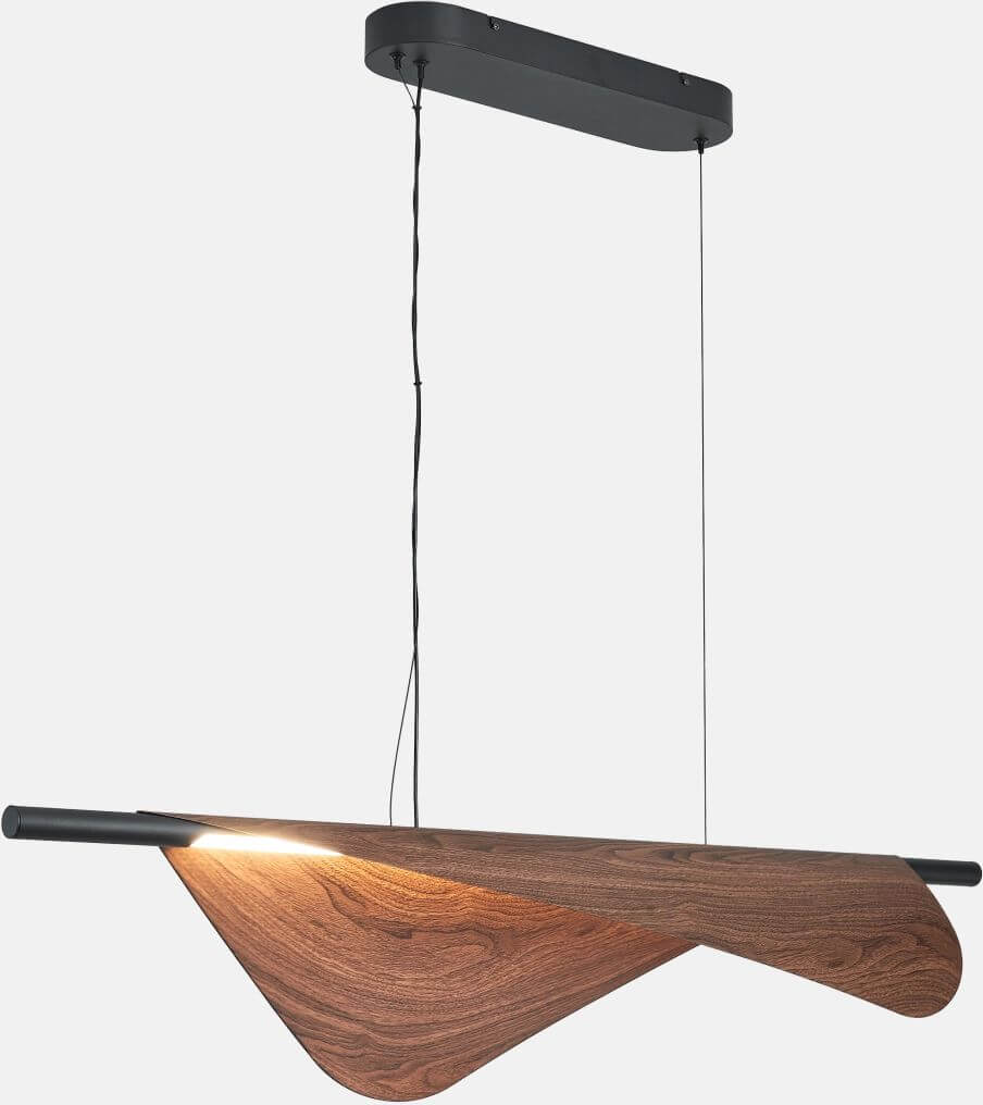 Altavola Design Nakama lampe suspendue 1x13 W noir-bois LA02/P_100_BW